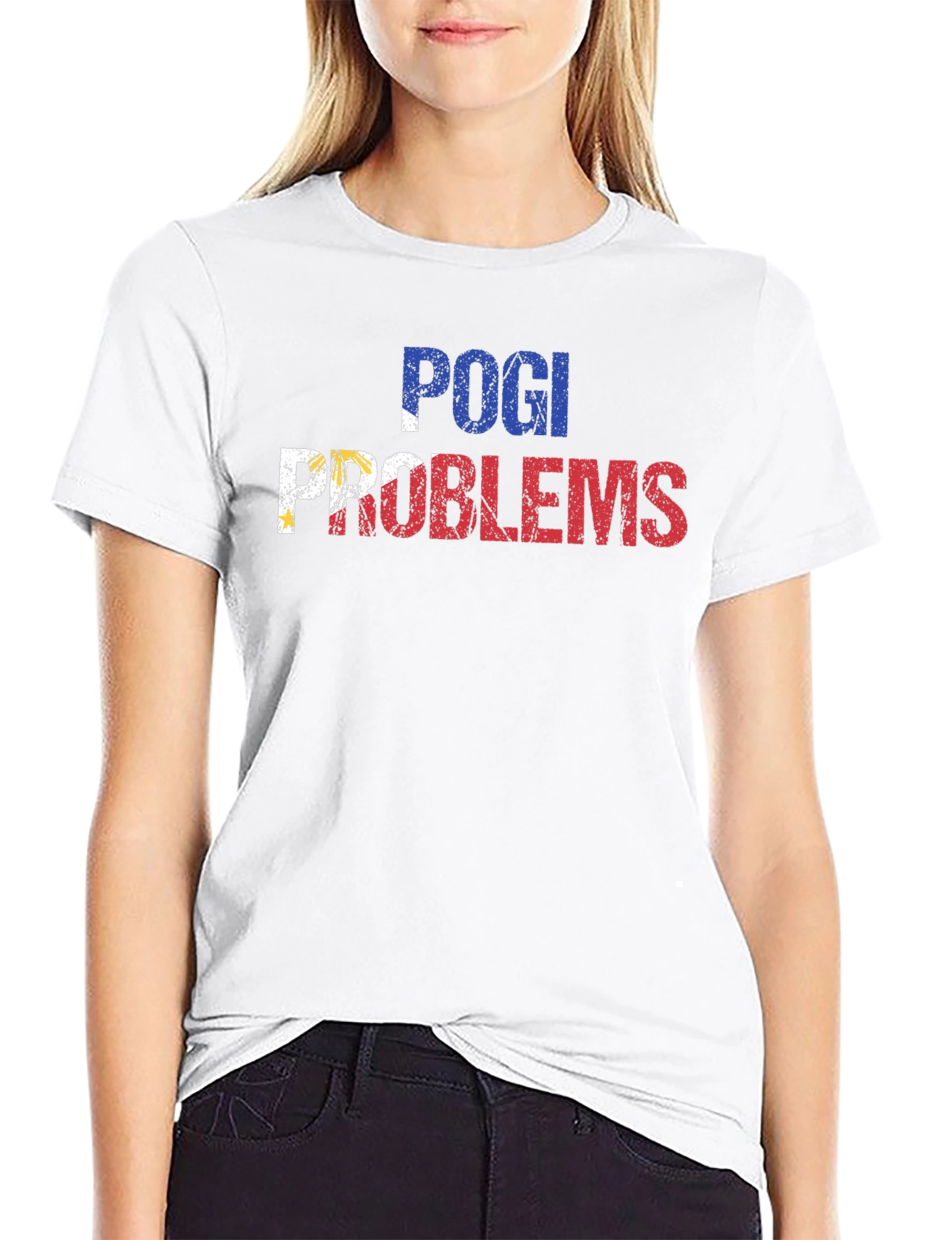 Pogi Problems Graphic Tee - Filipino Pride Shirt