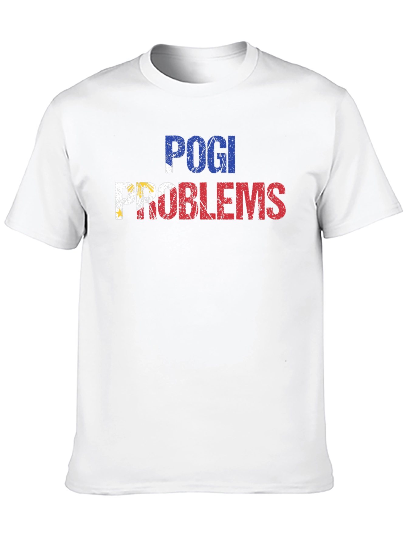 Pogi Problems Graphic Tee - Filipino Pride Shirt