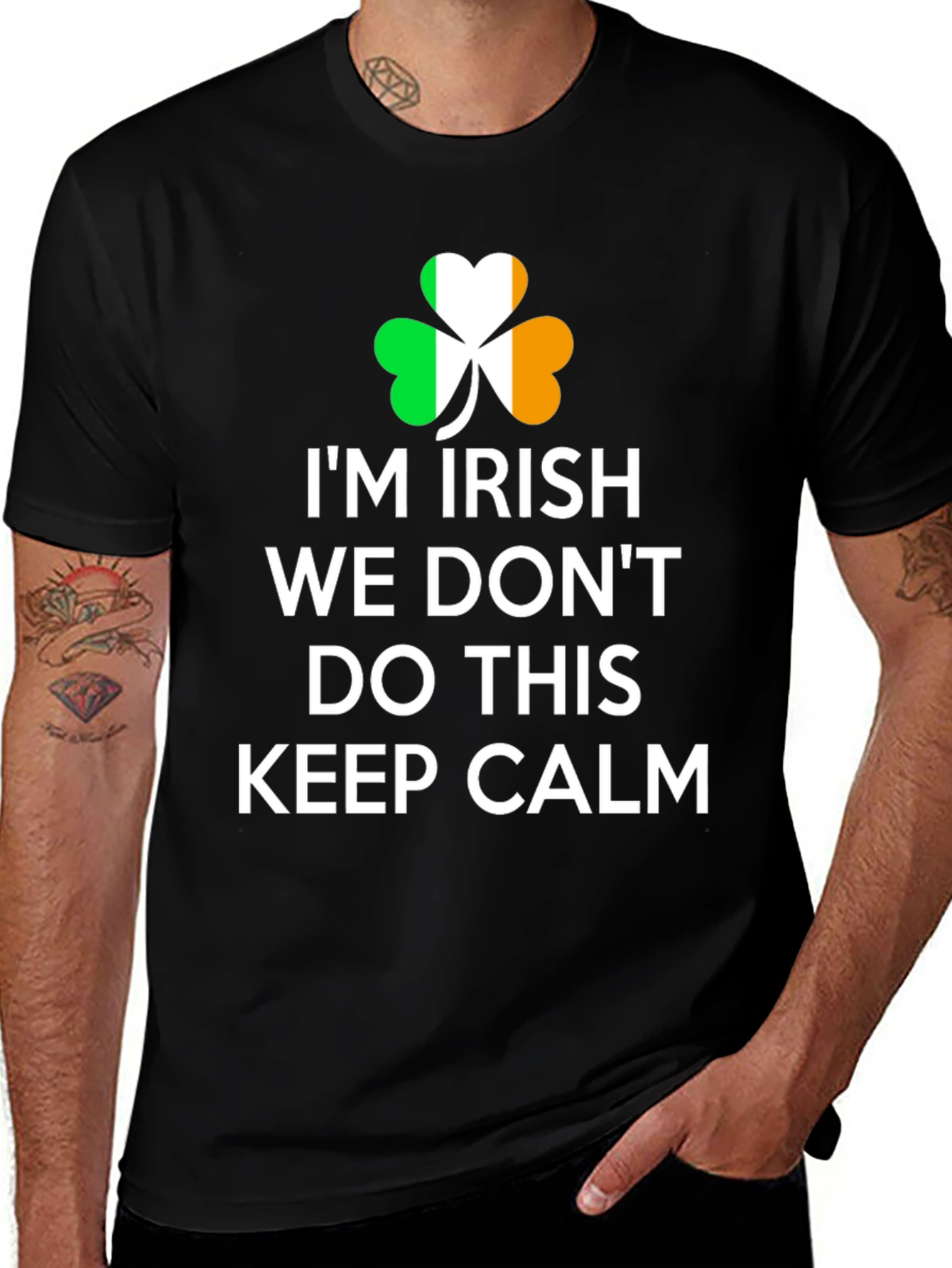 Im Irish We Dont Do This Keep Calm T-Shirt