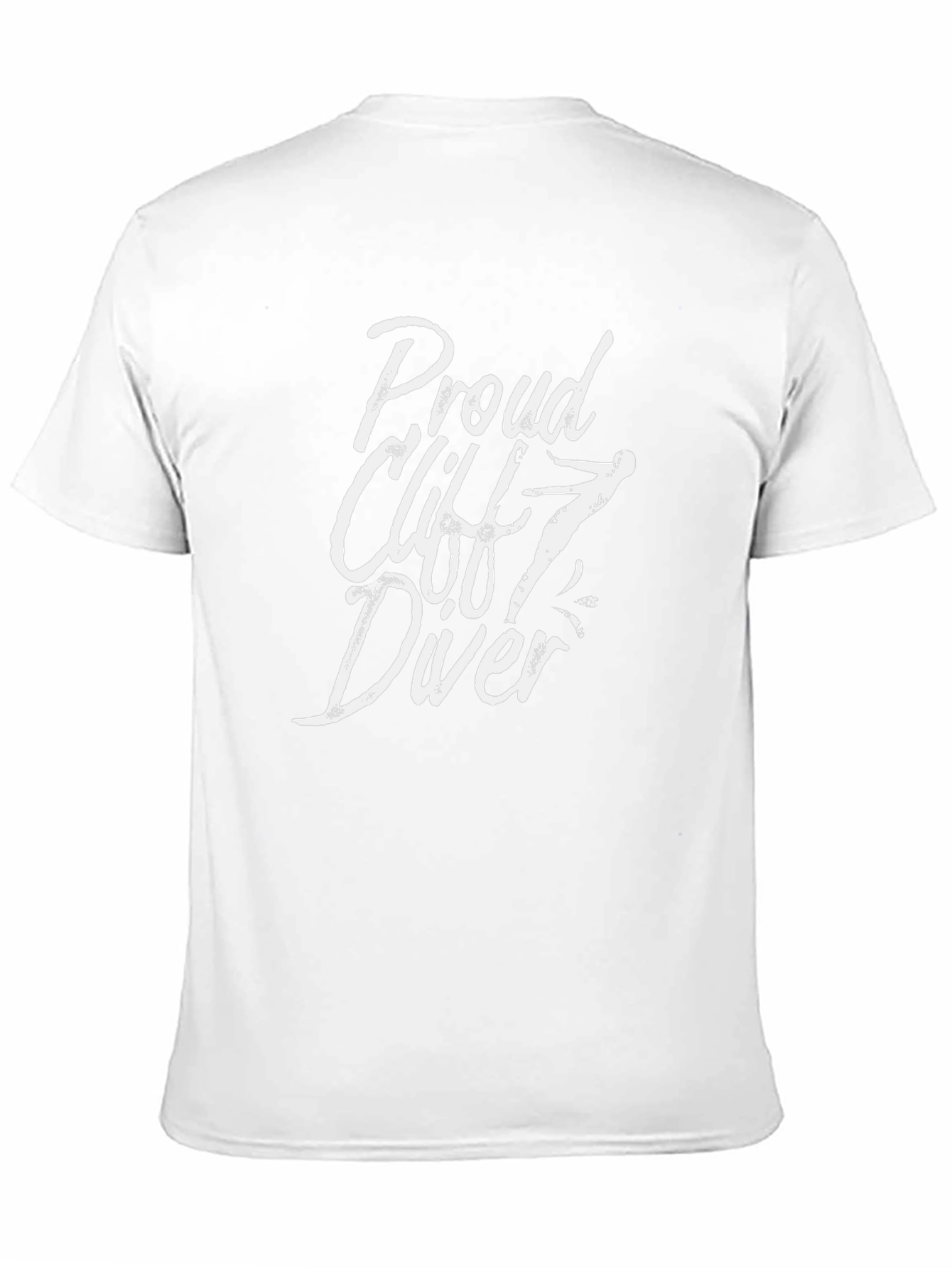 Proud Cliff Diver T-Shirt - Black Cotton Tee