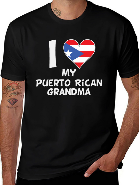I Love My Puerto Rican Grandma T-Shirt