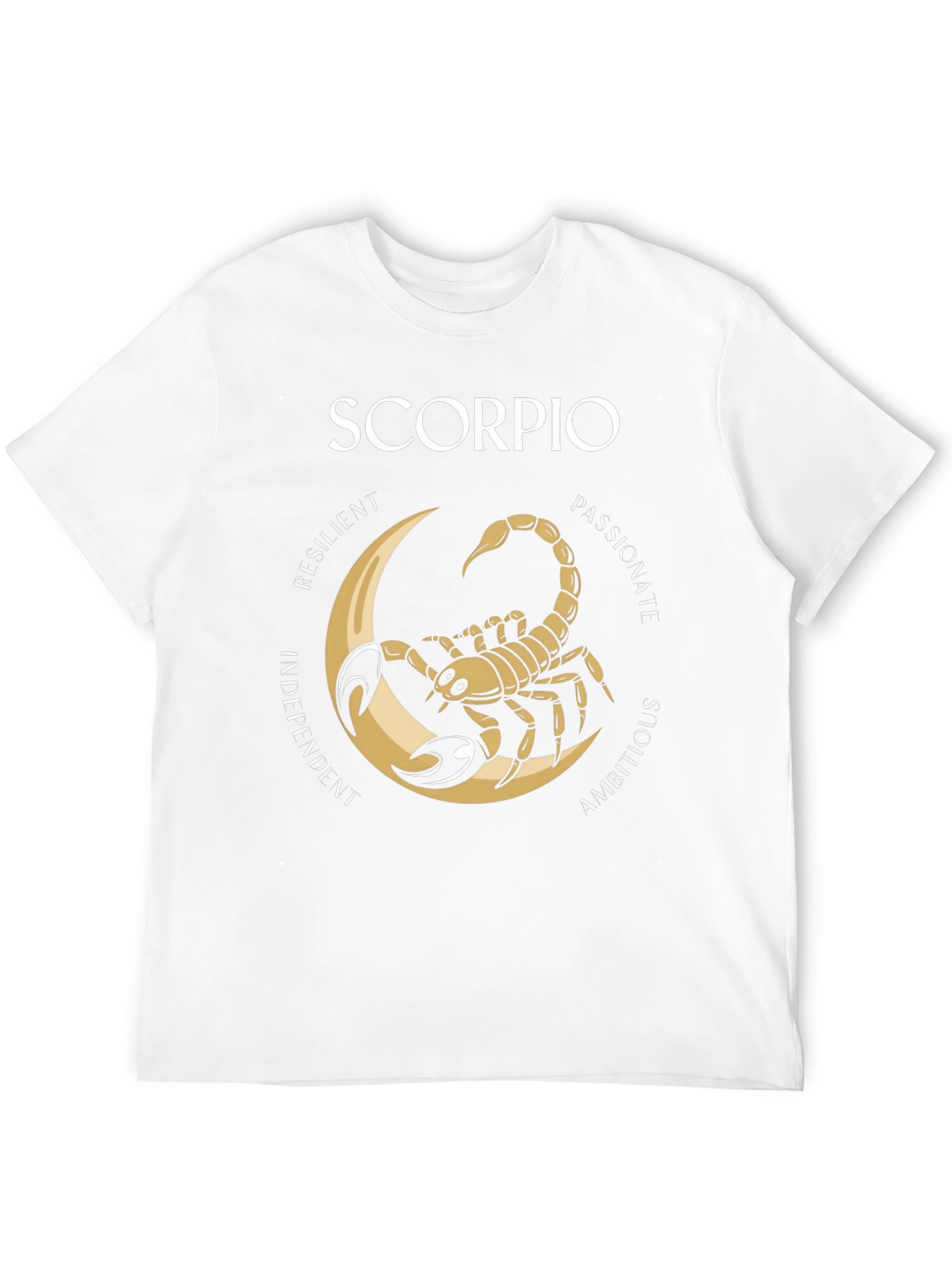 Scorpio Zodiac Sign Graphic T-Shirt