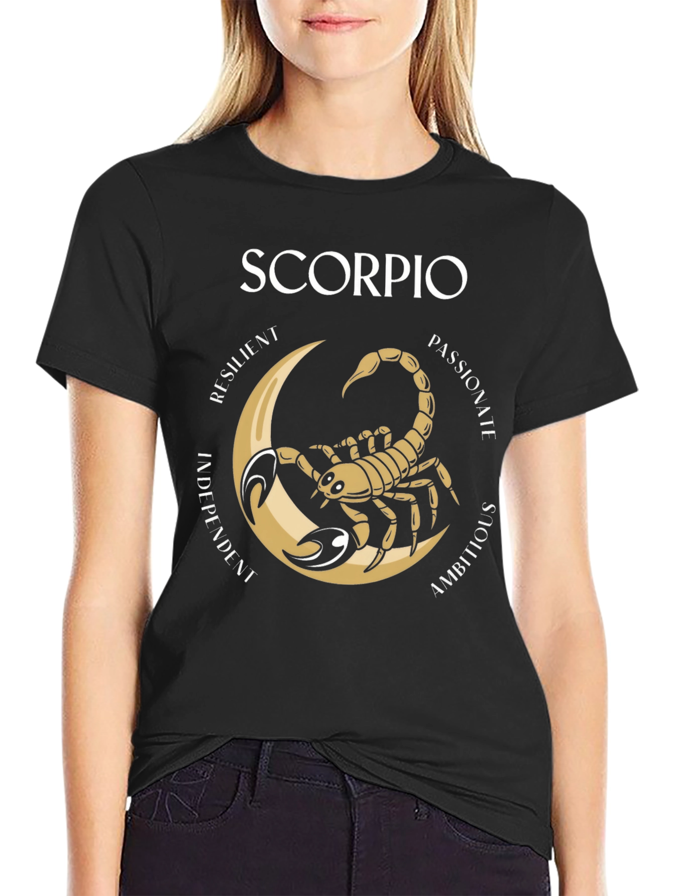 Scorpio Zodiac Sign Graphic T-Shirt