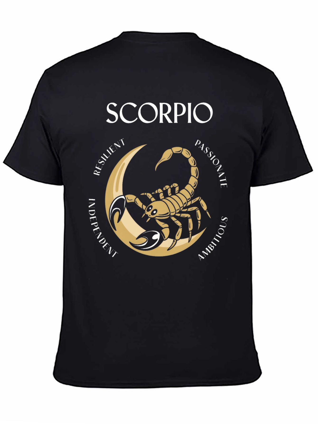 Scorpio Zodiac Sign Graphic T-Shirt