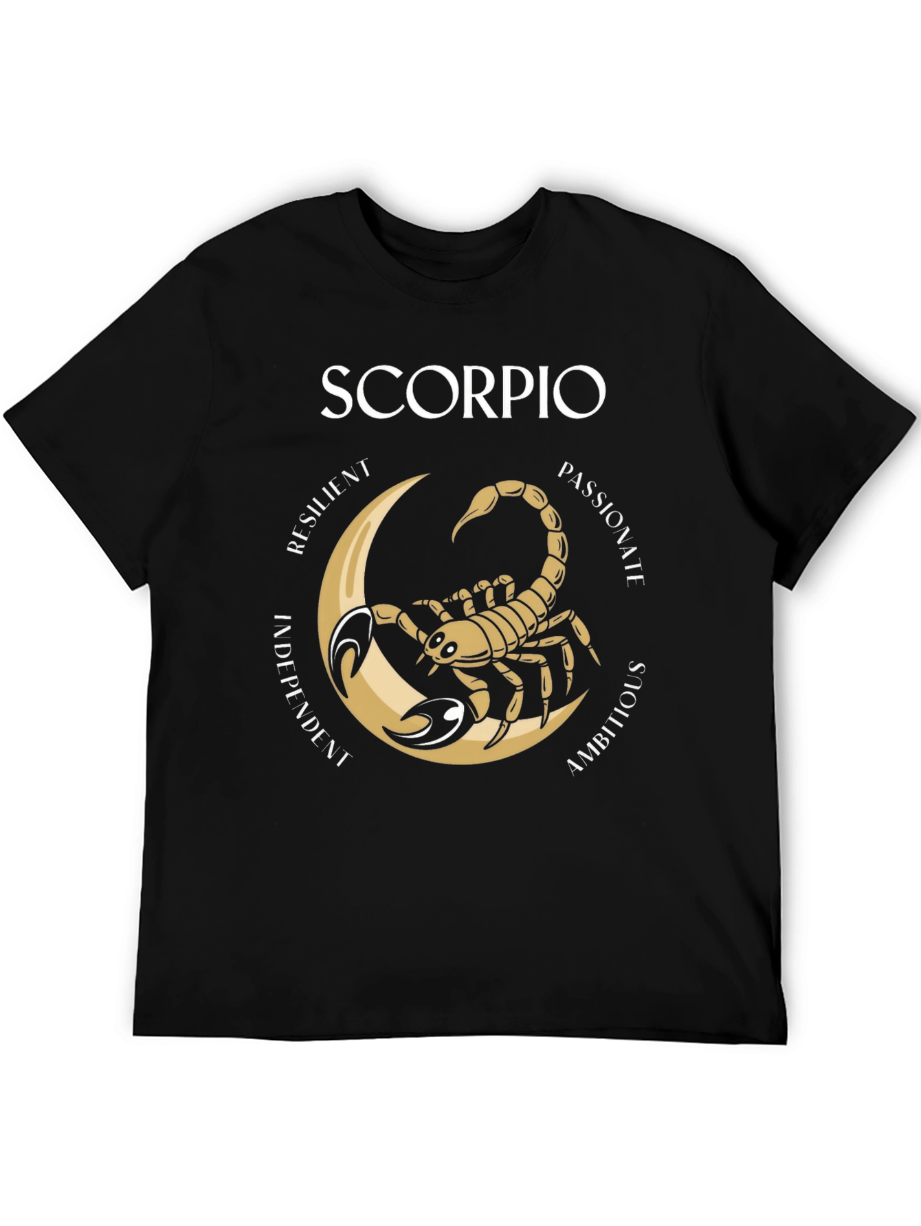Scorpio Zodiac Sign Graphic T-Shirt