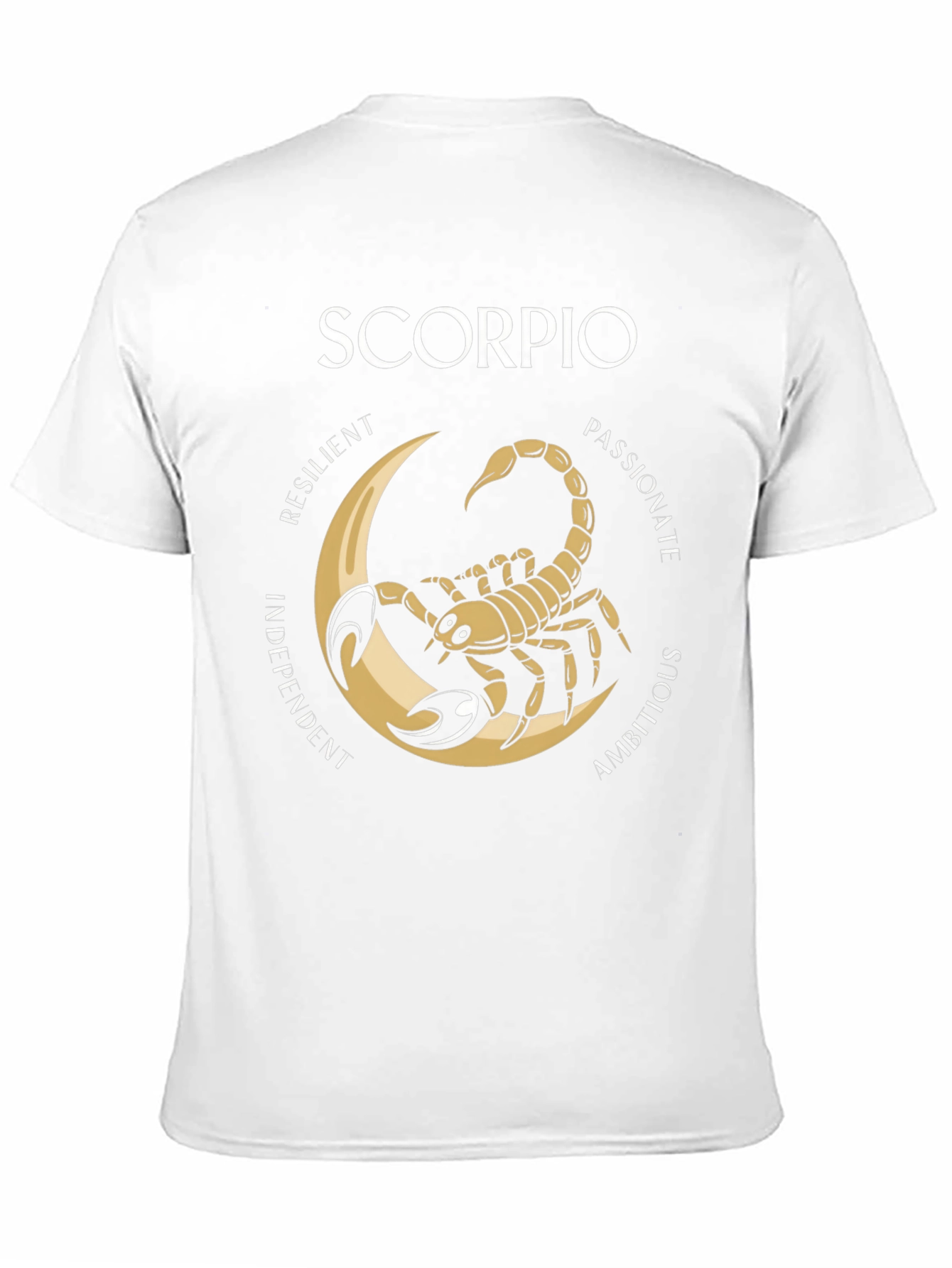 Scorpio Zodiac Sign Graphic T-Shirt
