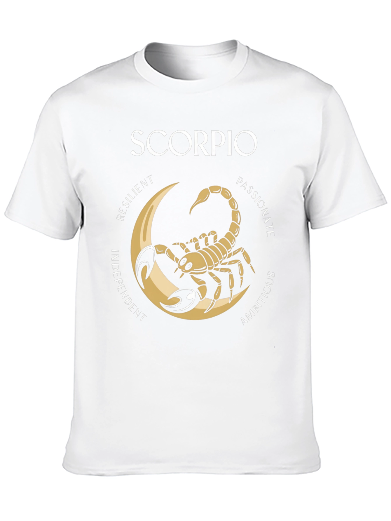 Scorpio Zodiac Sign Graphic T-Shirt