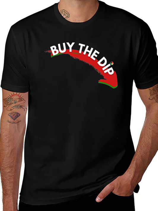 Buy The Dip Graphic Tee - Crypto Investor Shirt
