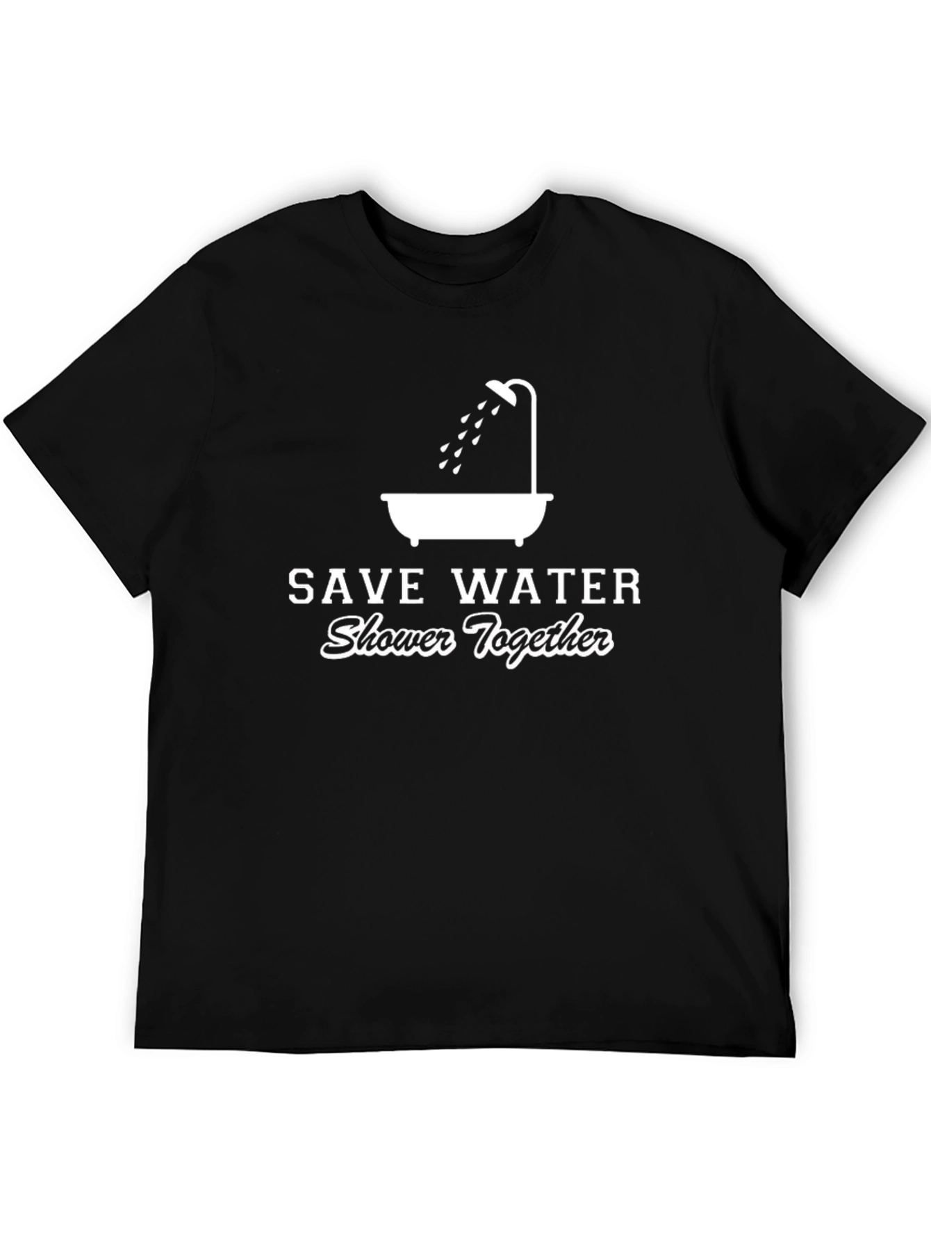 Save Water Shower Together Graphic Tee