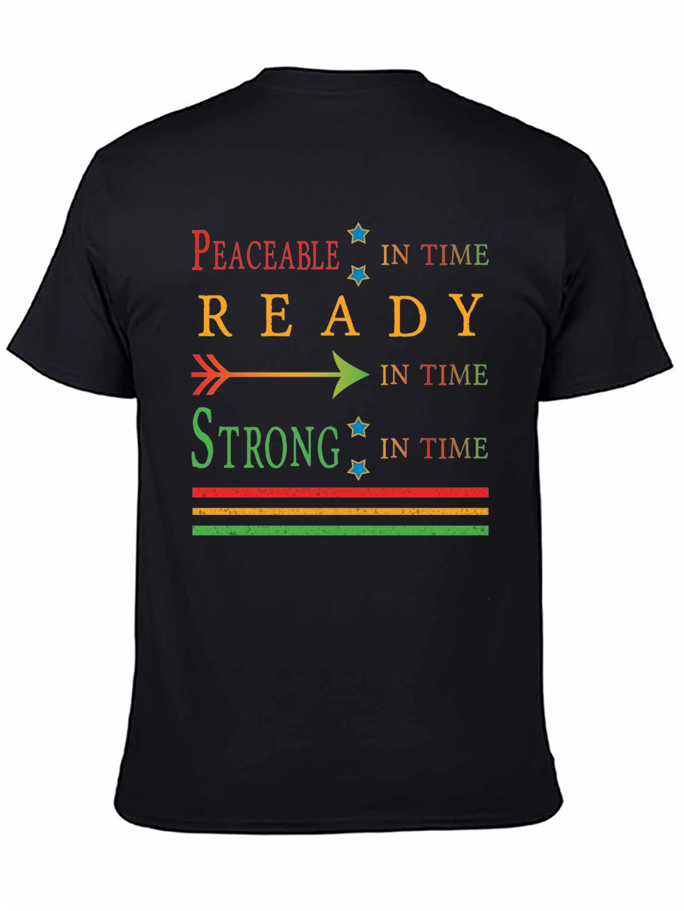 Peaceable Ready Strong T-Shirt - Positive Affirmation