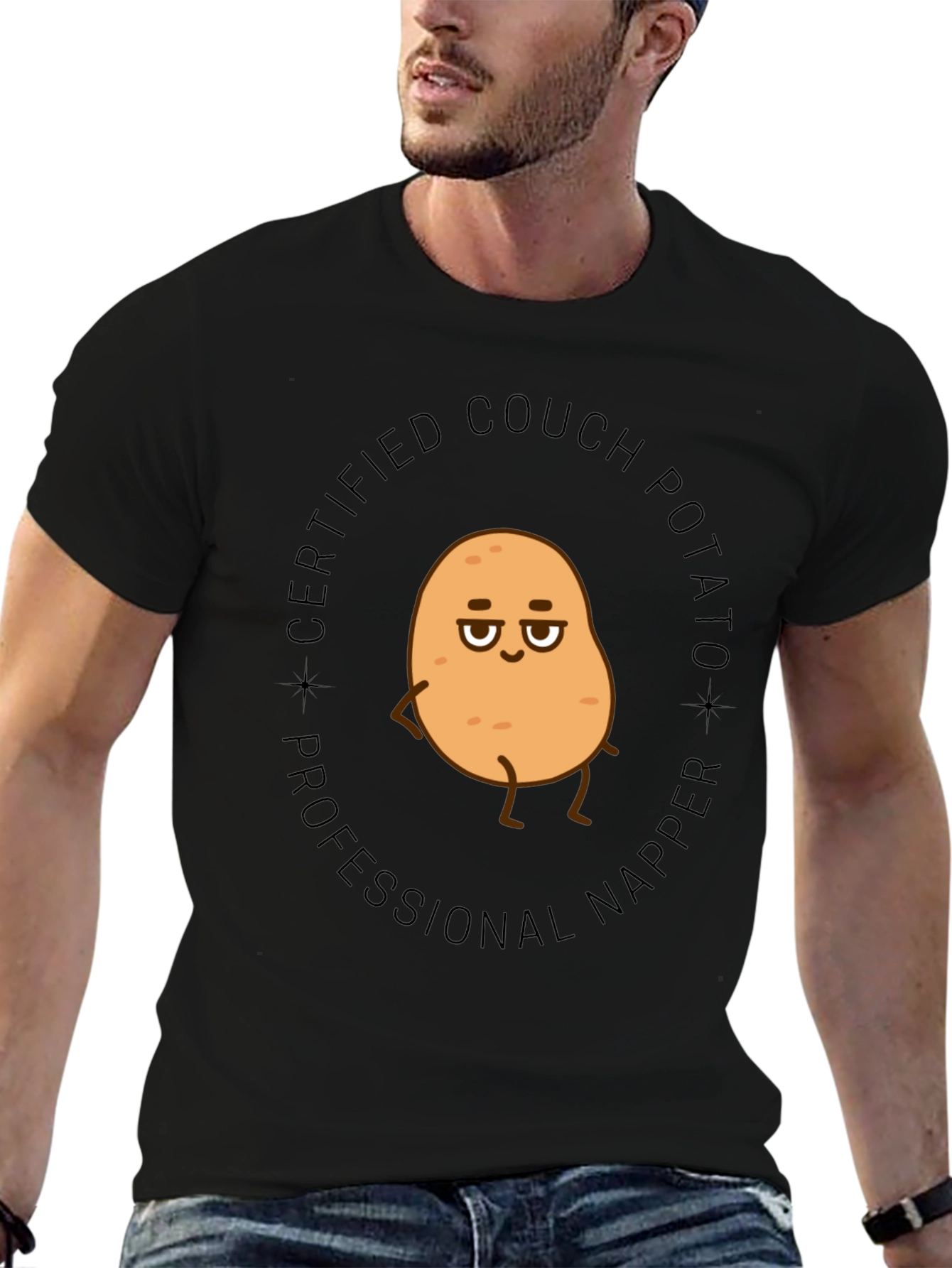 Couch Potato Napper Graphic Tee