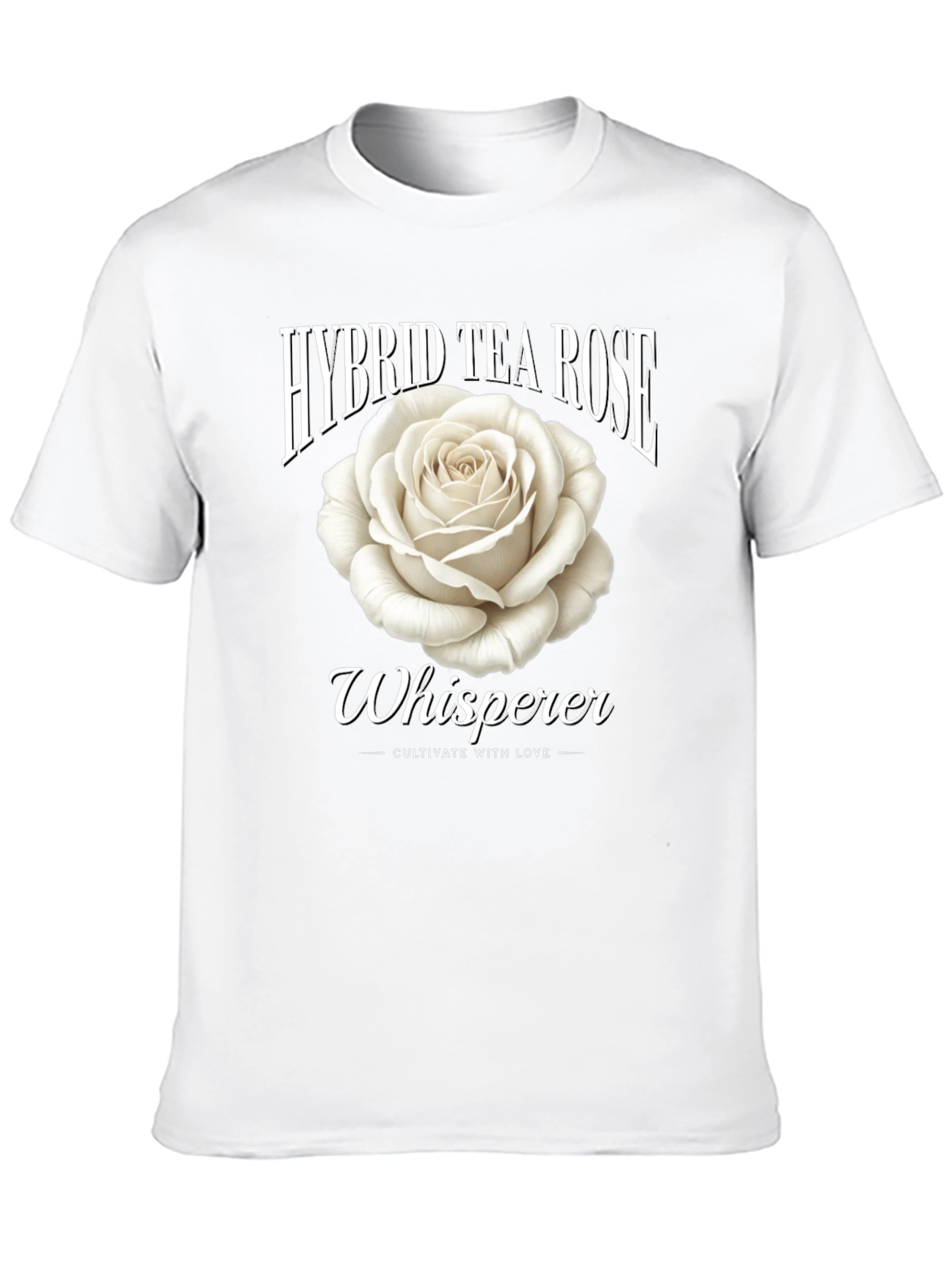 Hybrid Tea Rose Whisperer Graphic Tee