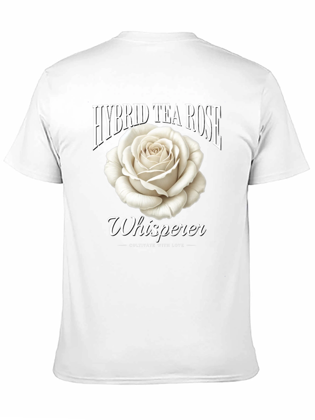Hybrid Tea Rose Whisperer Graphic Tee