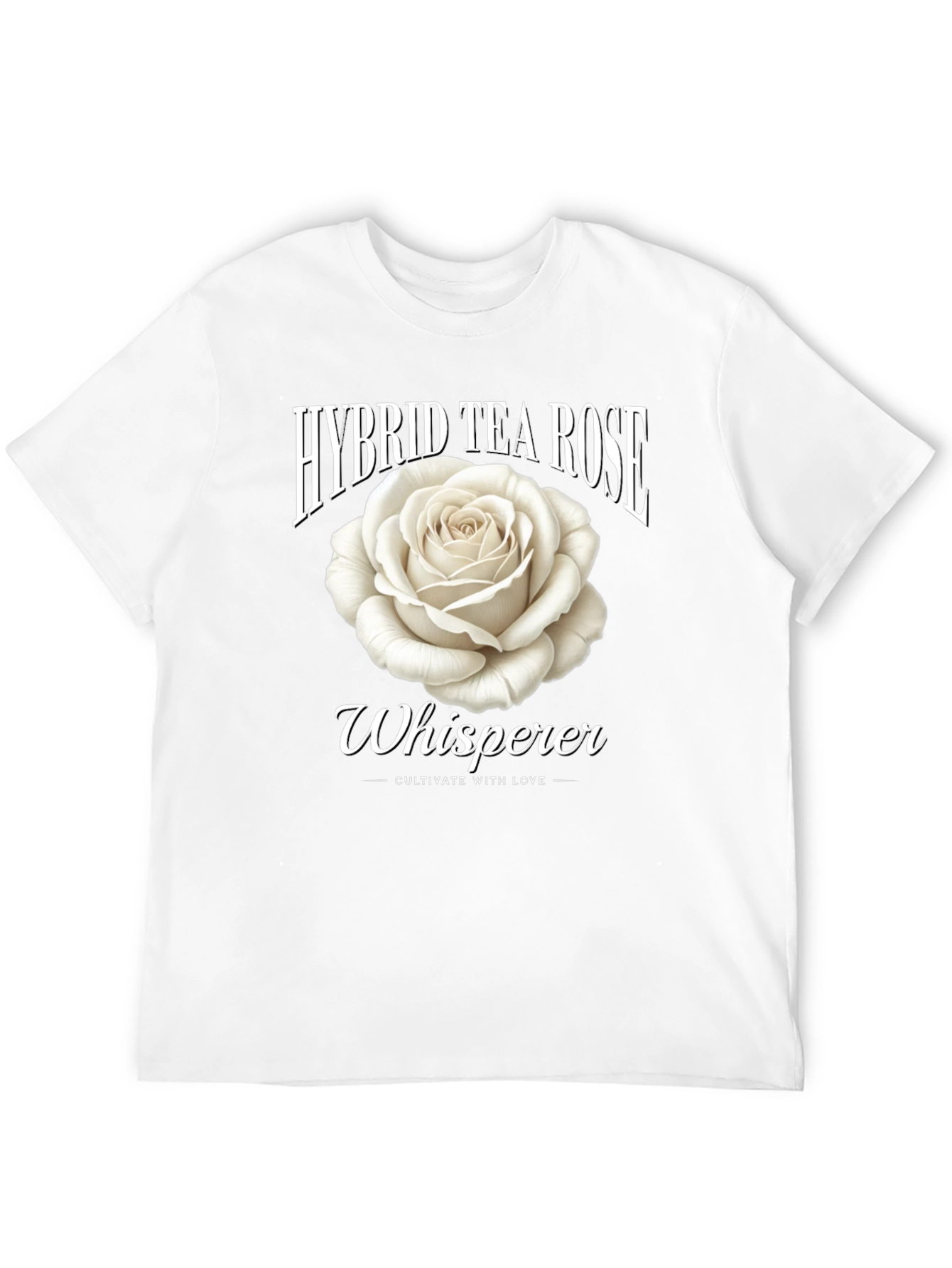 Hybrid Tea Rose Whisperer Graphic Tee
