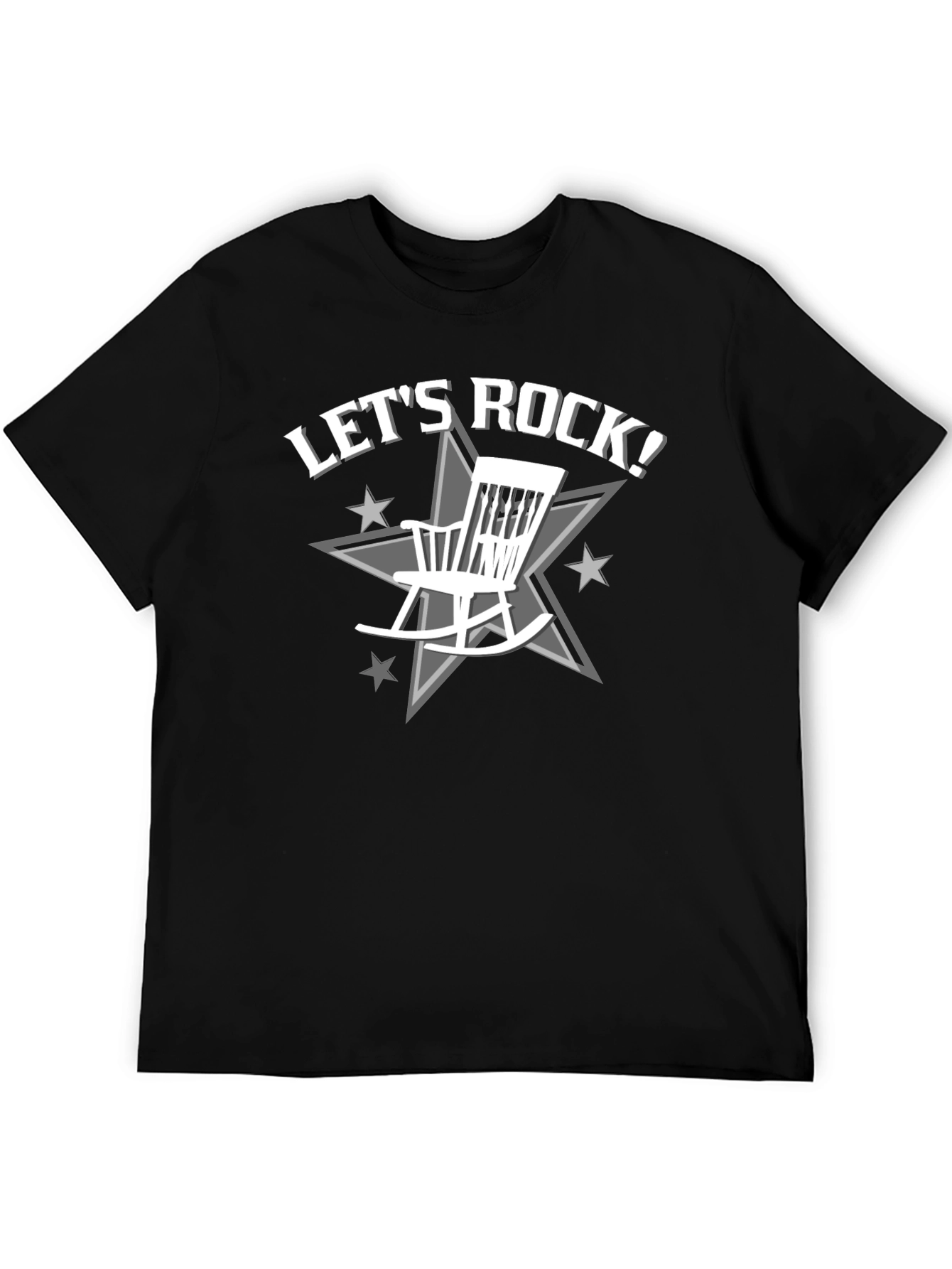 Lets Rock Rocking Chair Graphic T-Shirt