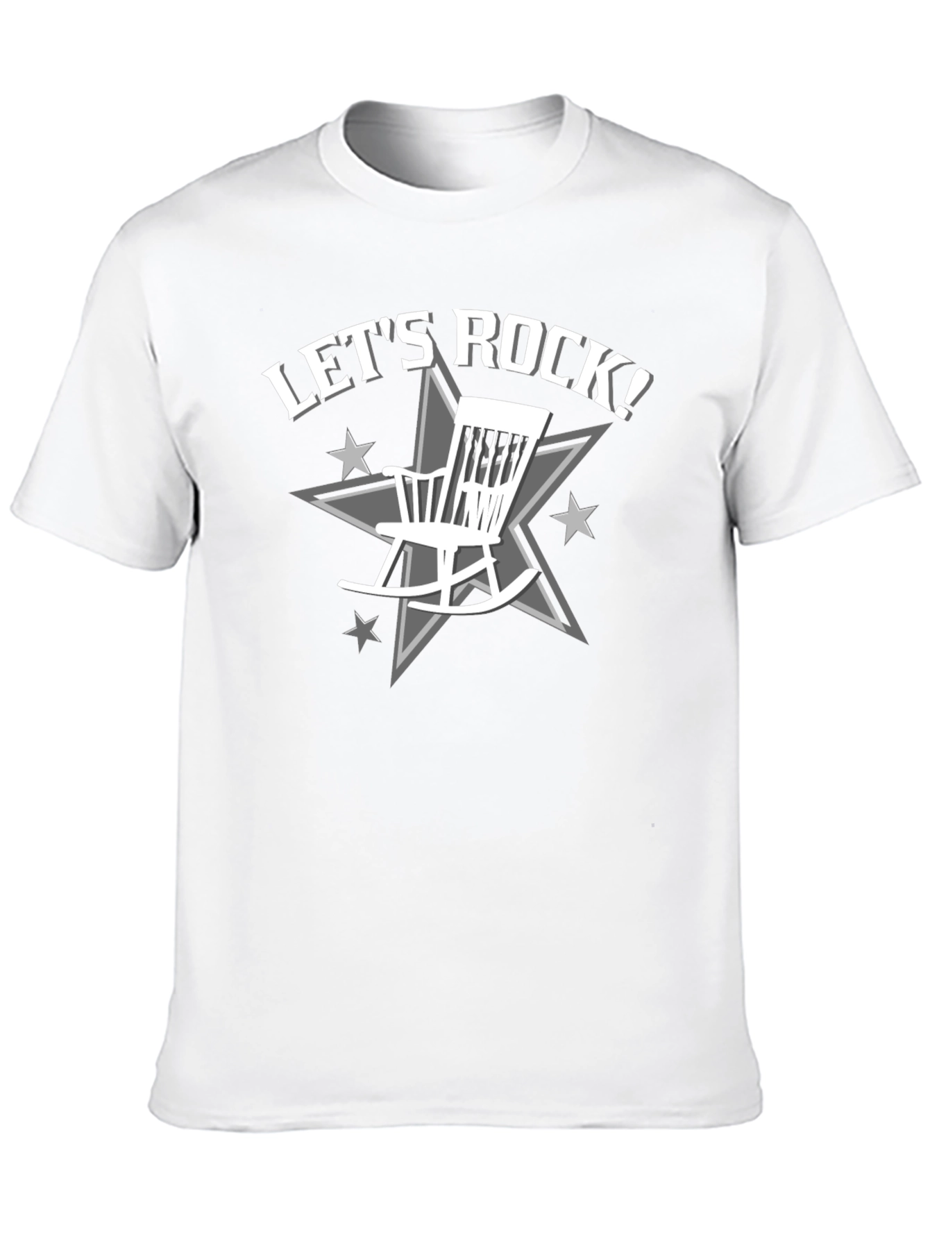 Lets Rock Rocking Chair Graphic T-Shirt