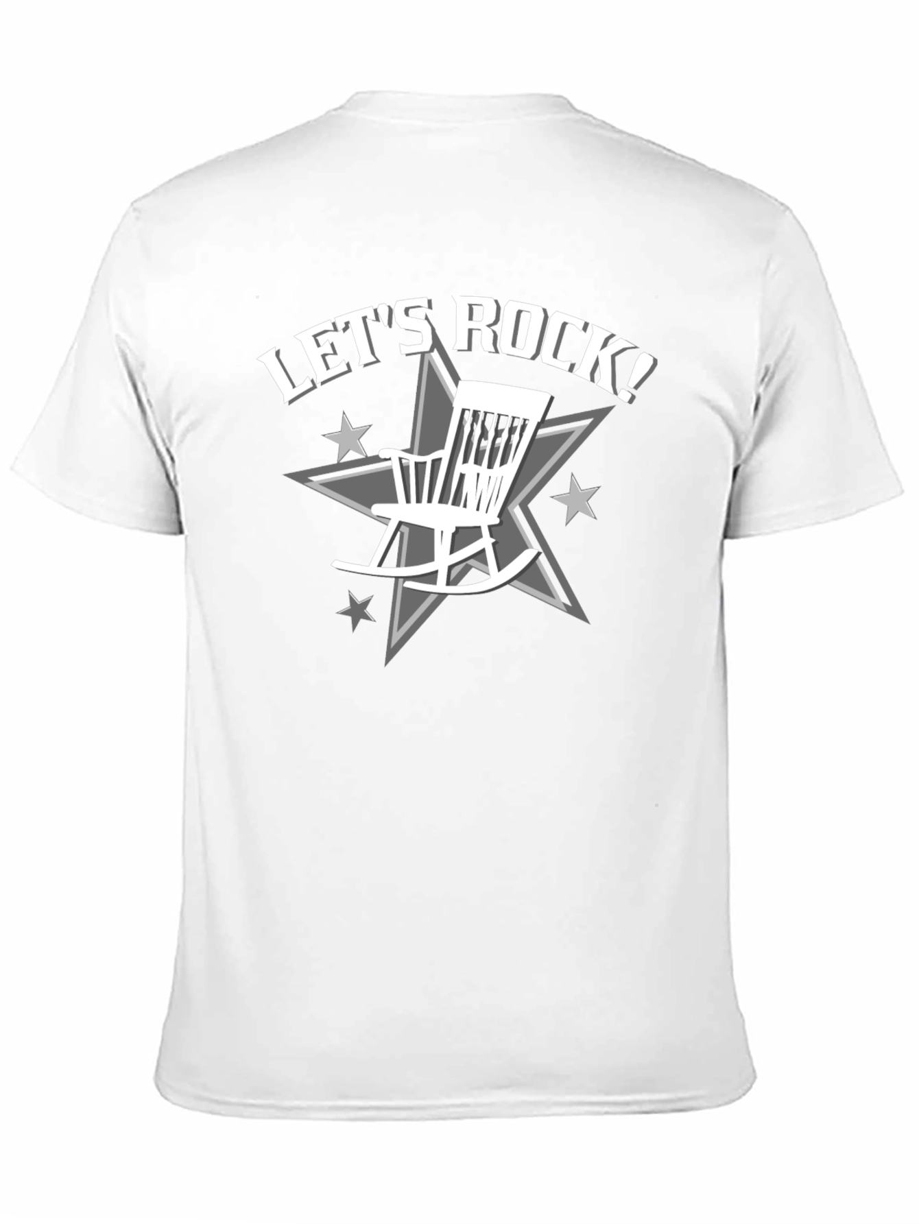 Lets Rock Rocking Chair Graphic T-Shirt