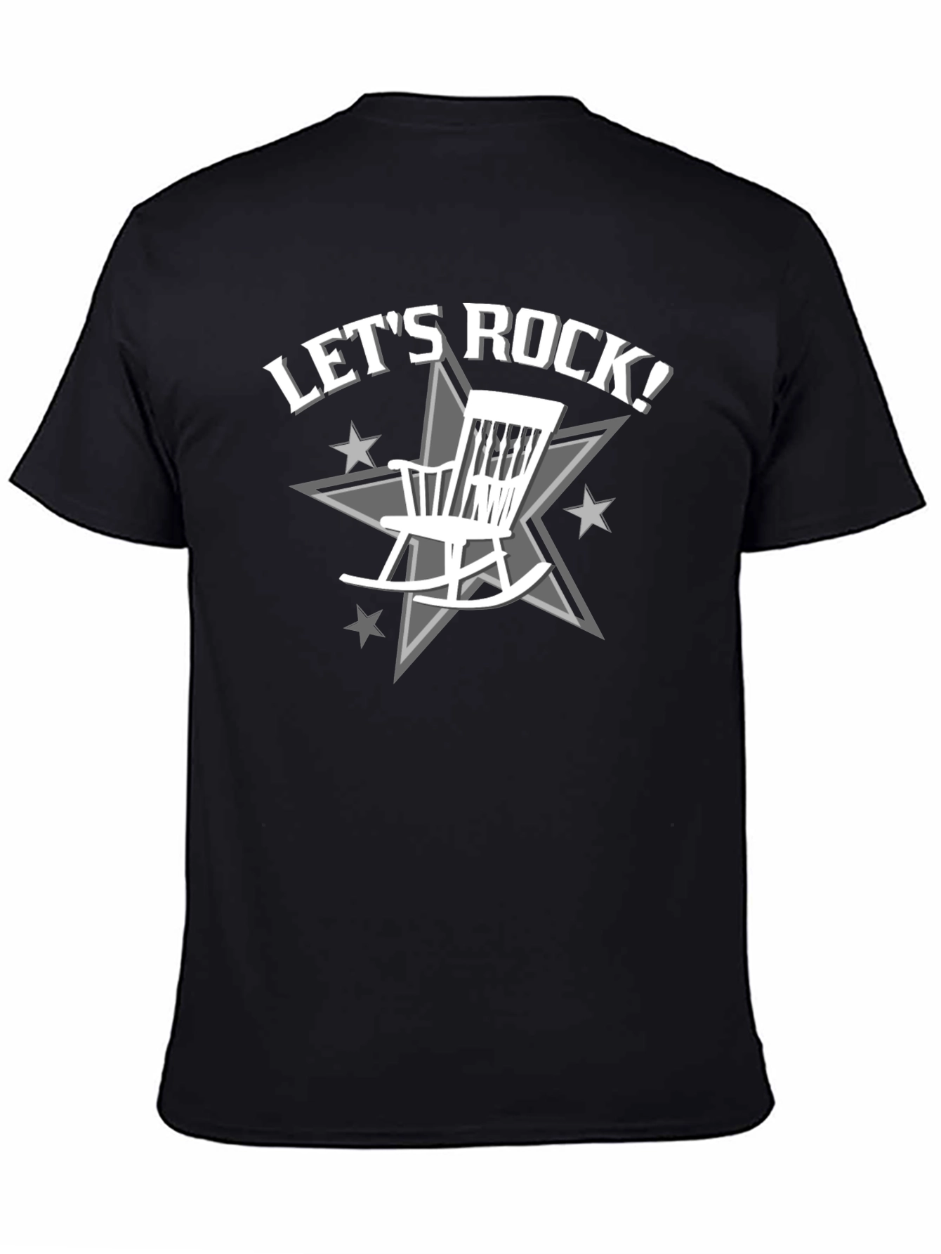 Lets Rock Rocking Chair Graphic T-Shirt