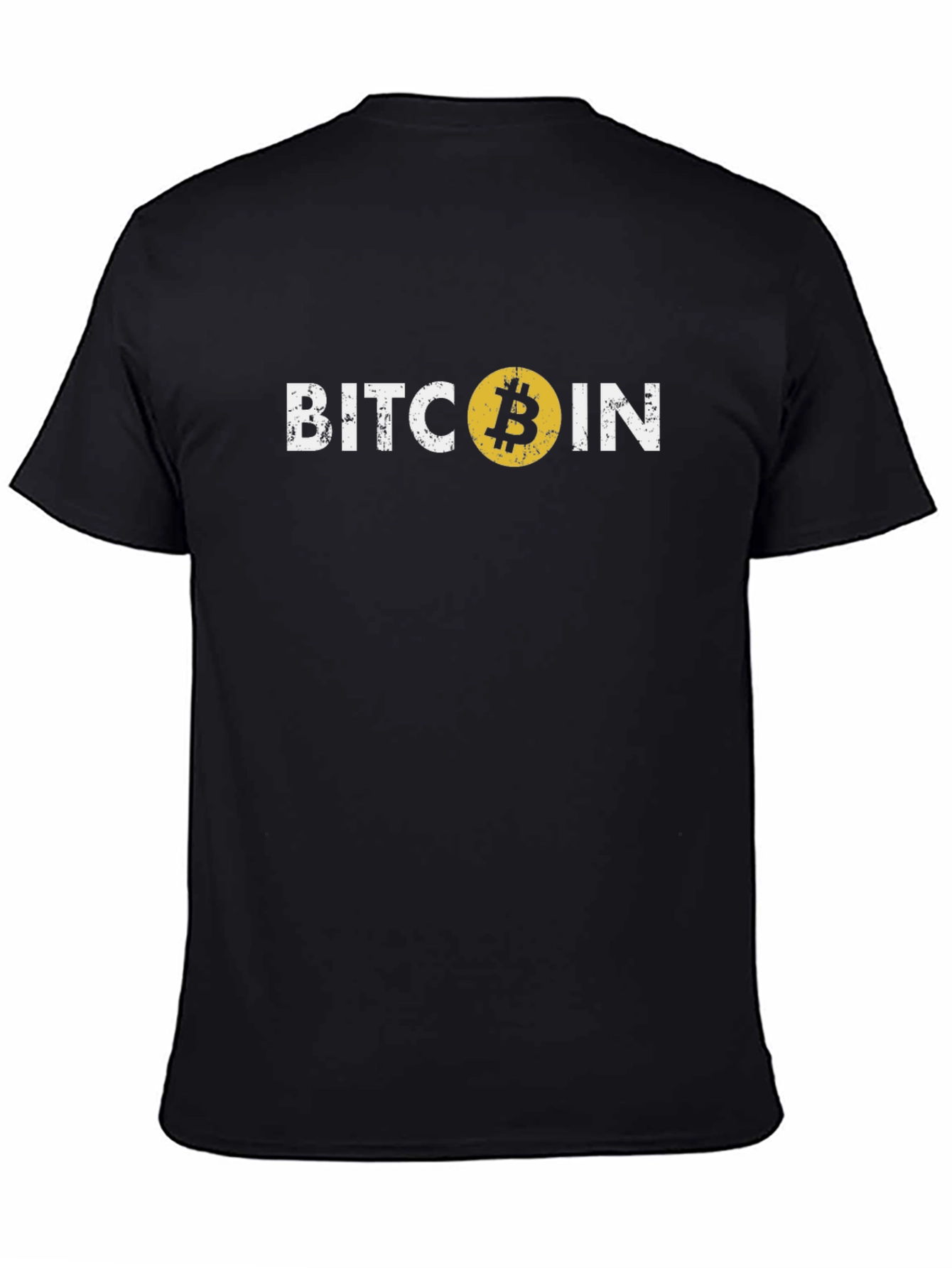 Bitcoin Logo Graphic T-Shirt - Cryptocurrency Tee