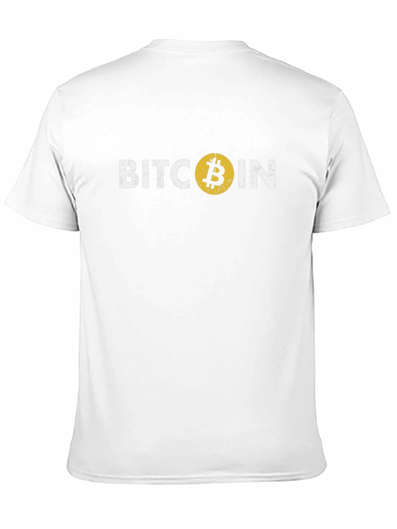 Bitcoin Logo Graphic T-Shirt - Cryptocurrency Tee