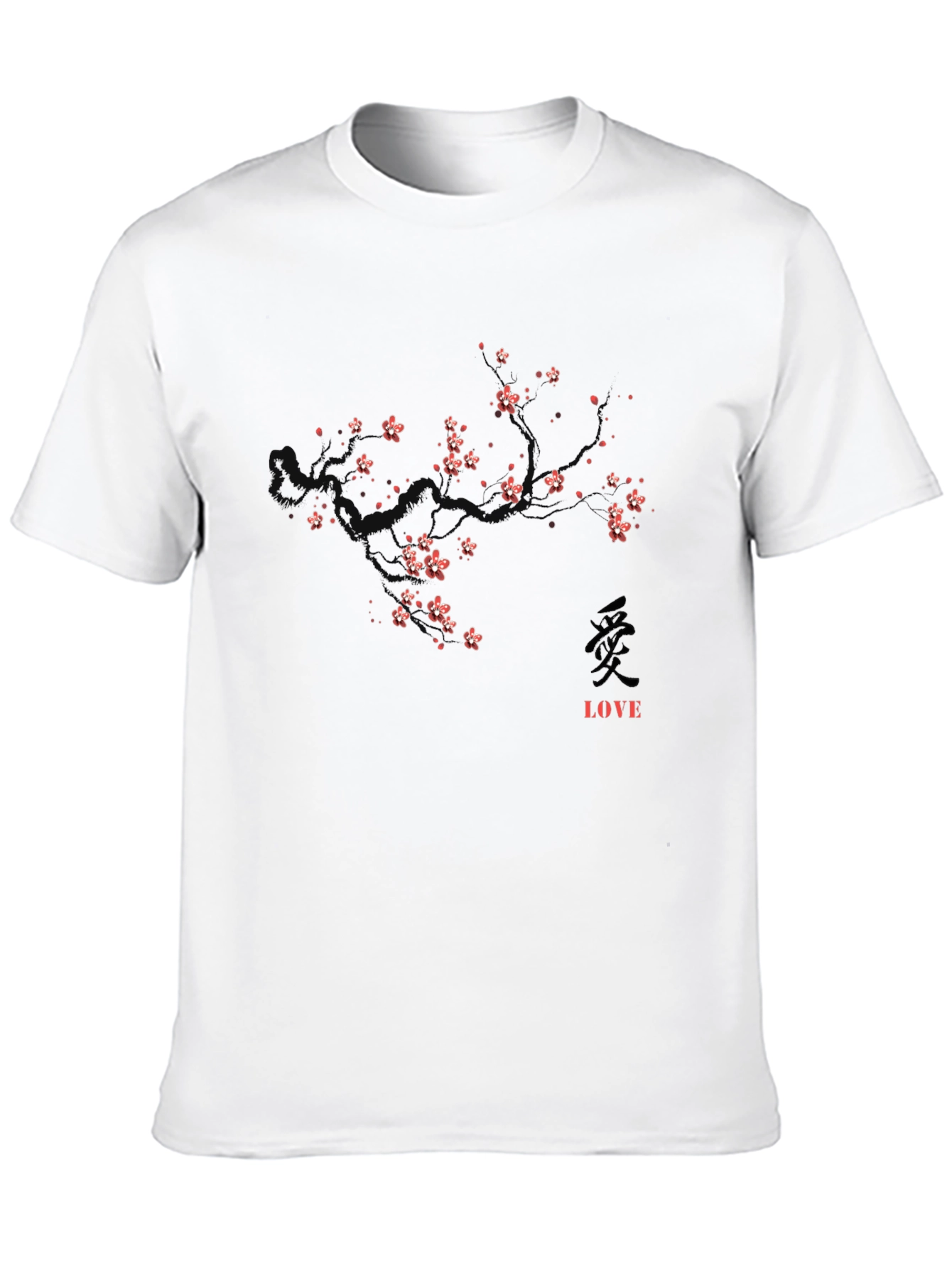 Cherry Blossom Love Graphic T-Shirt