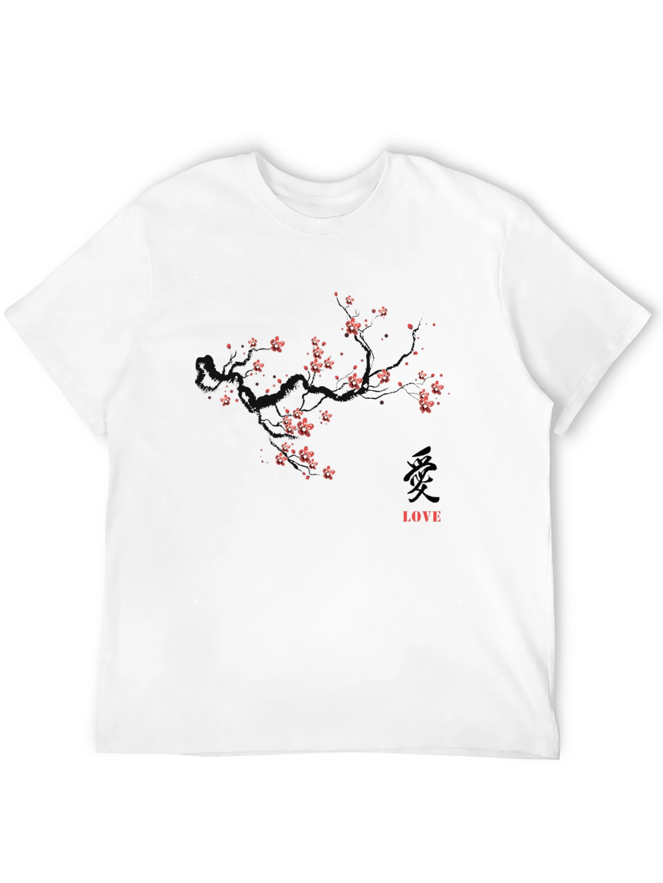 Cherry Blossom Love Graphic T-Shirt