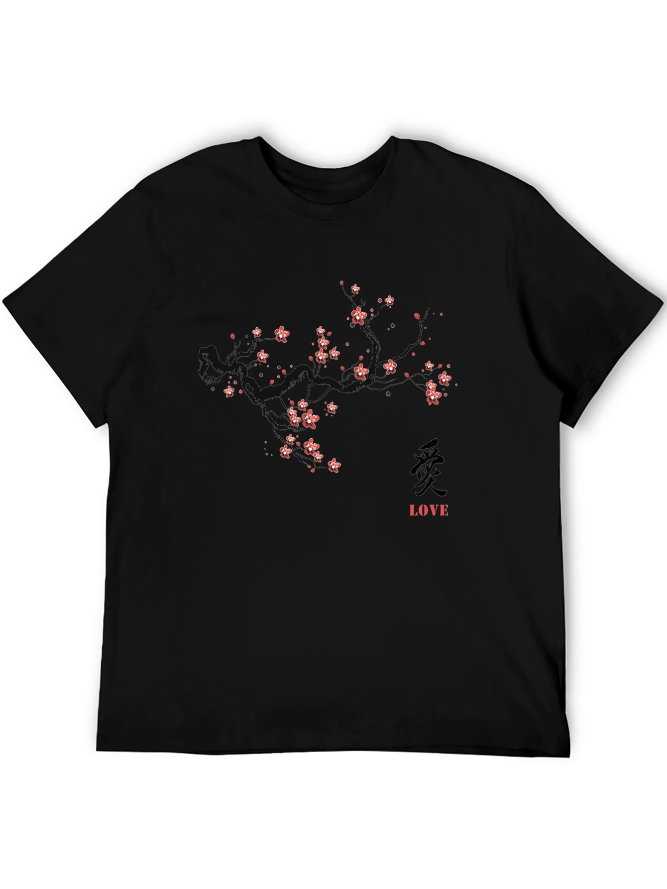 Cherry Blossom Love Graphic T-Shirt