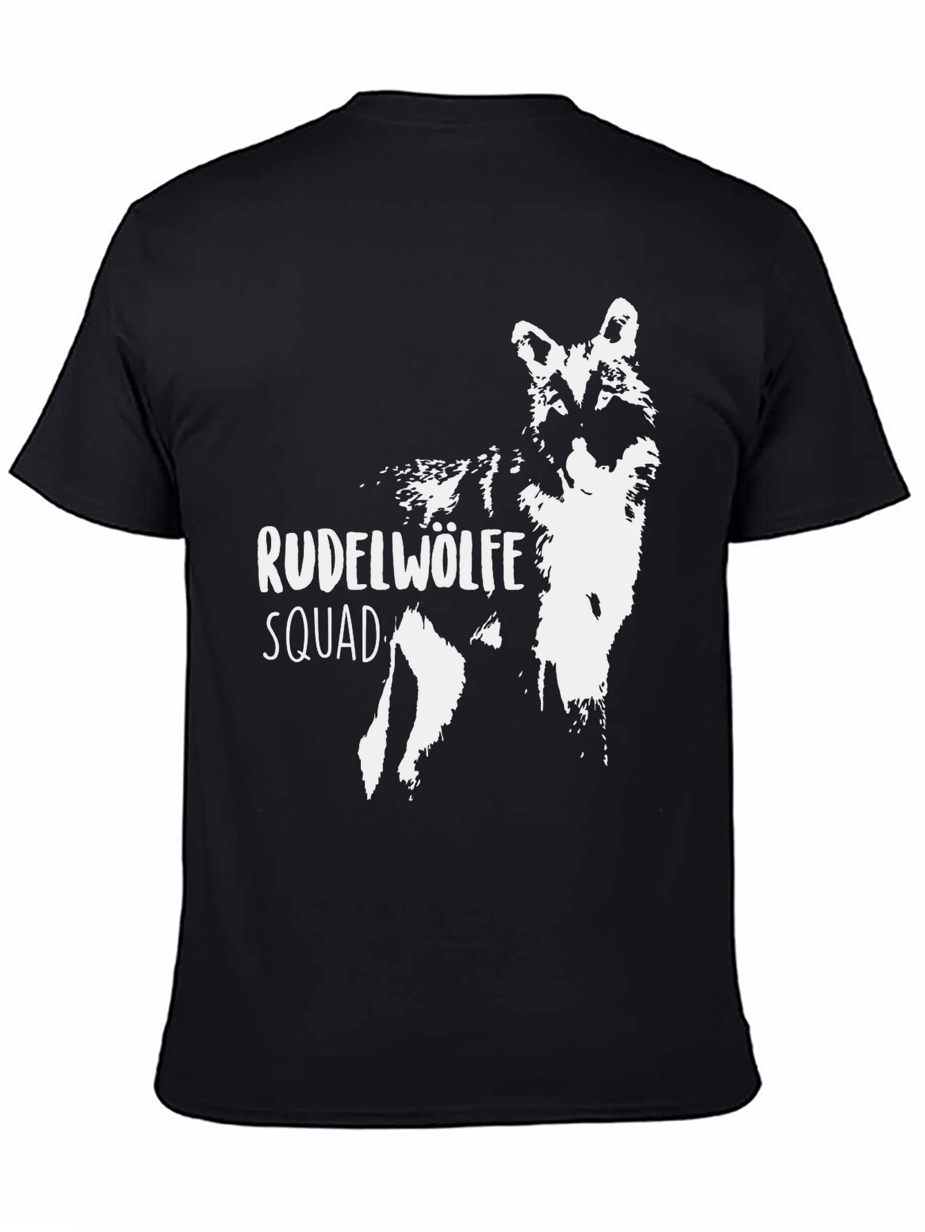 Rudelwölfe Squad Black T-Shirt