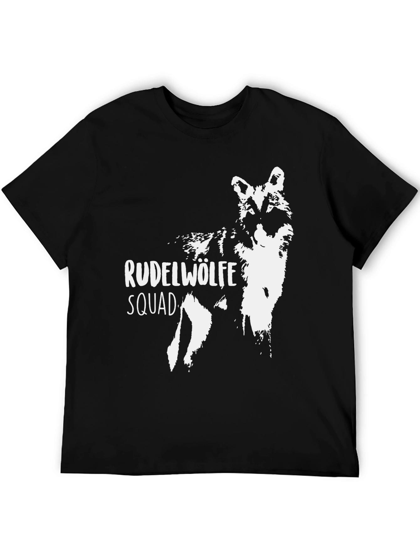 Rudelwölfe Squad Black T-Shirt