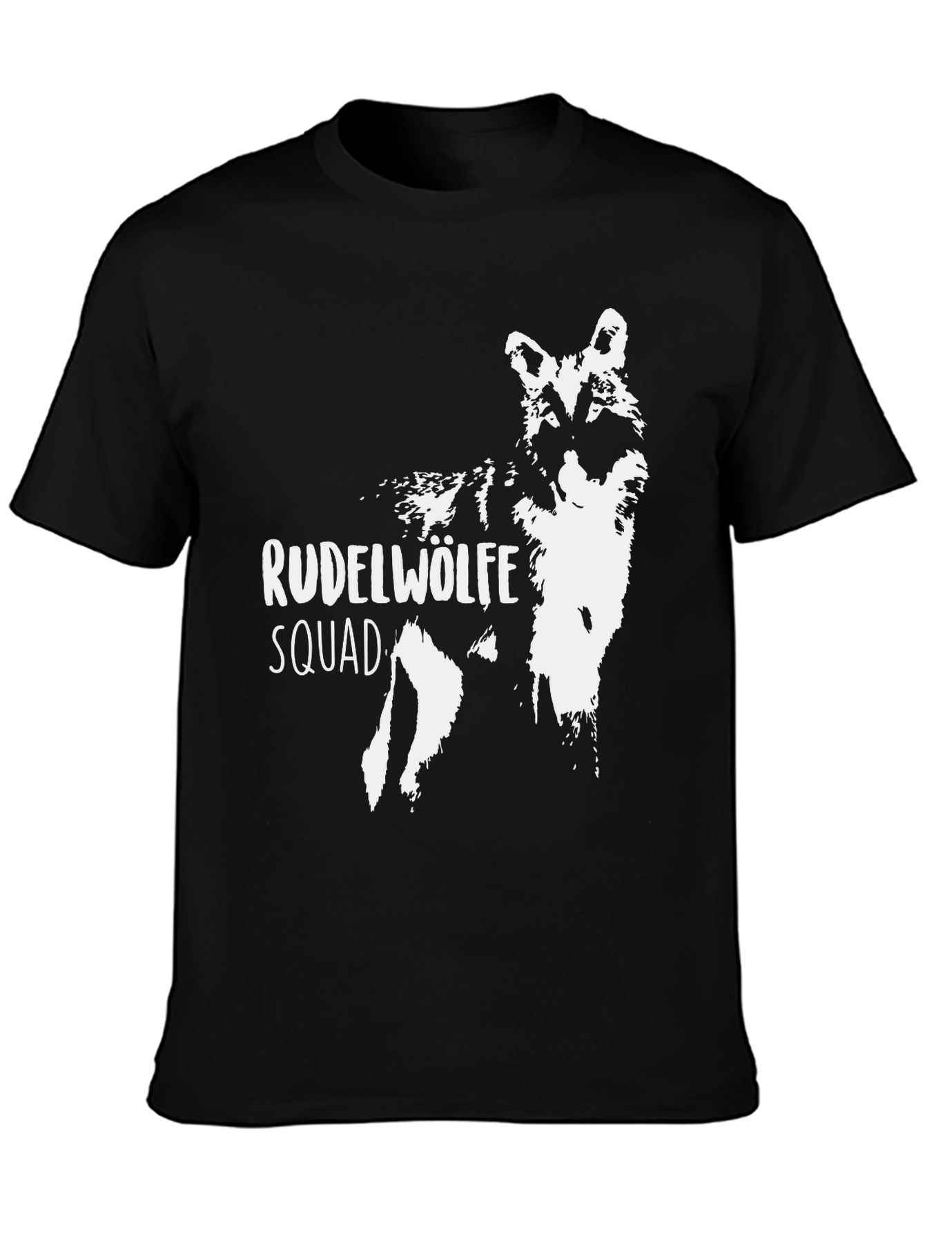 Rudelwölfe Squad Black T-Shirt