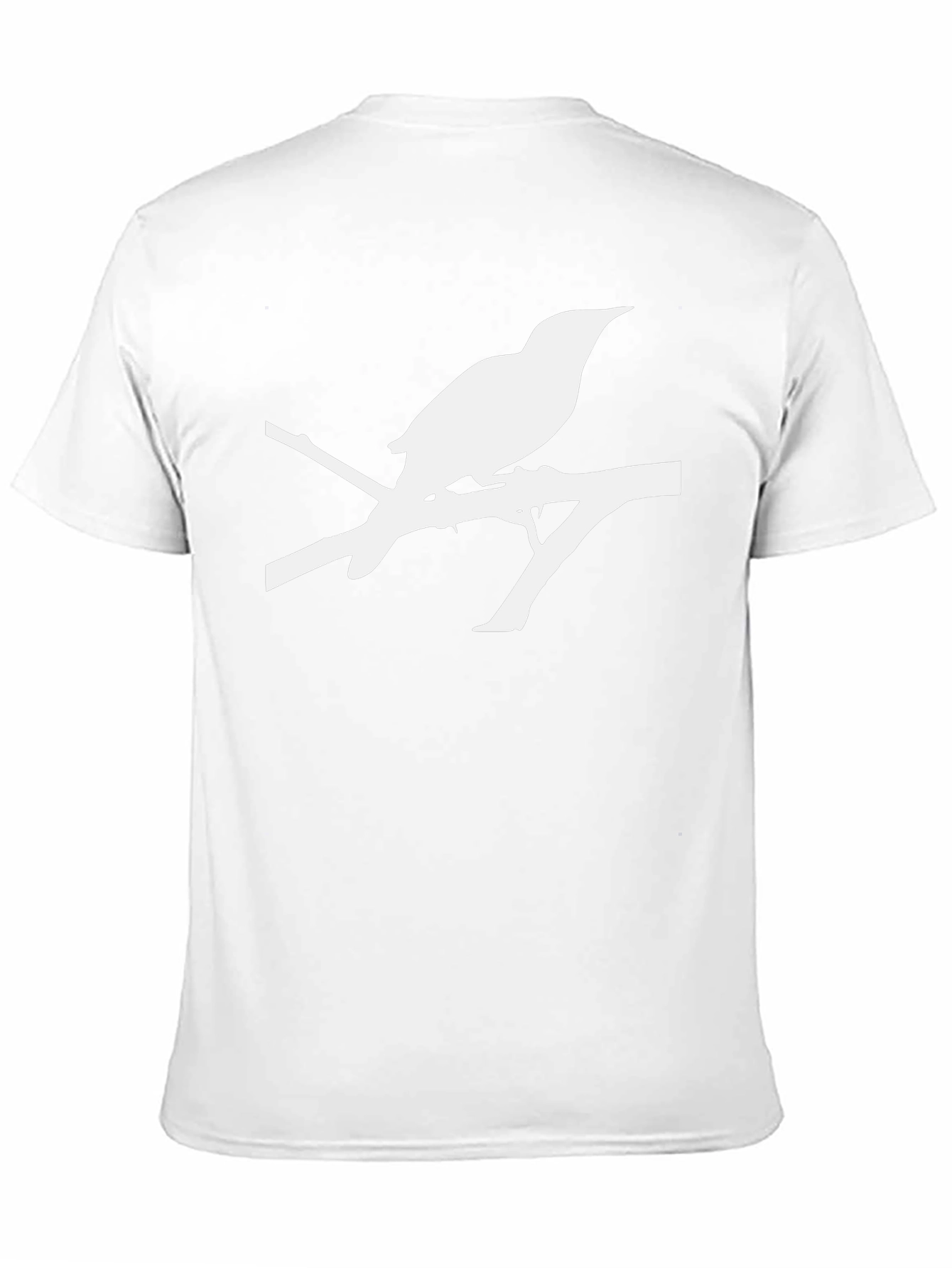 Bird on Branch Graphic T-Shirt