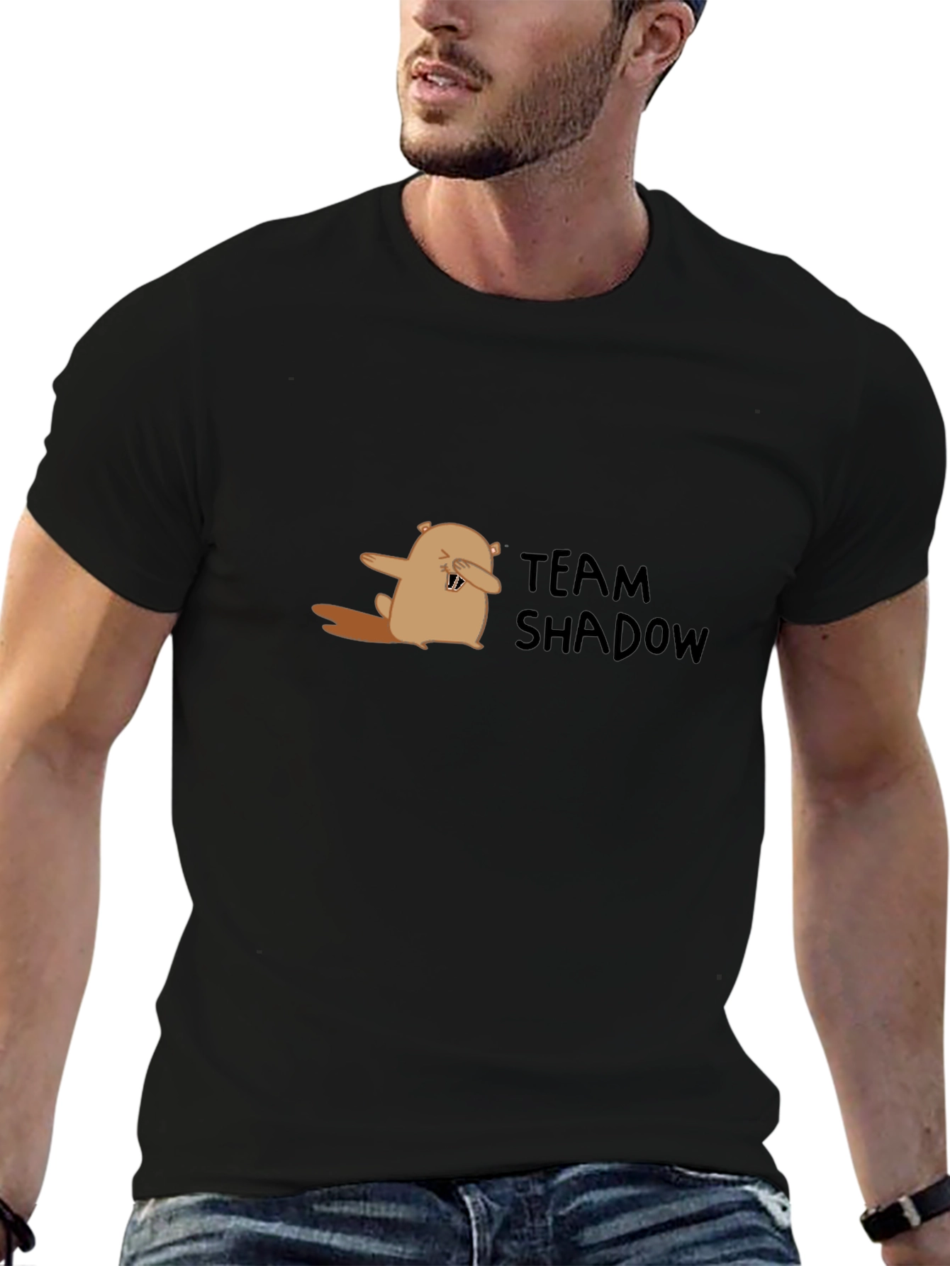 Team Shadow Graphic T-Shirt - Black