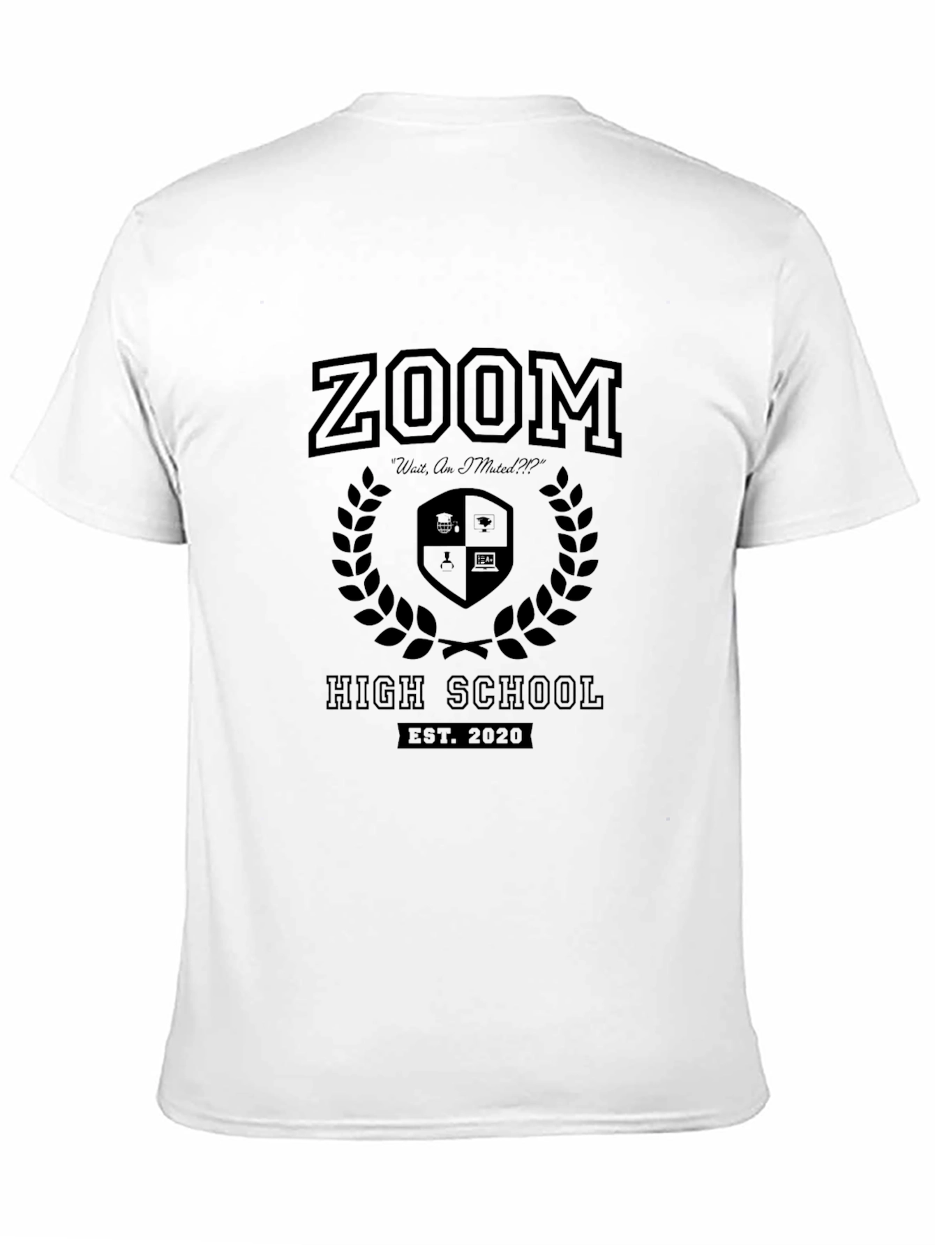 Zoom High School Black T-Shirt EST. 2020