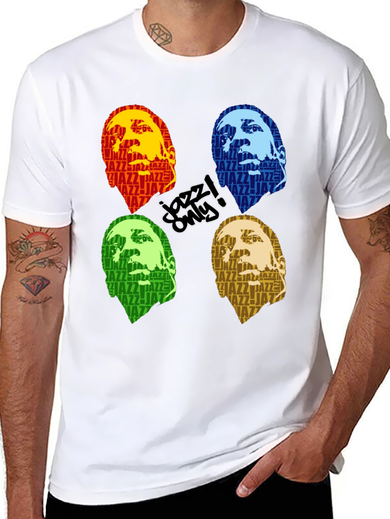 Jazz Legend Pop Art T-Shirt