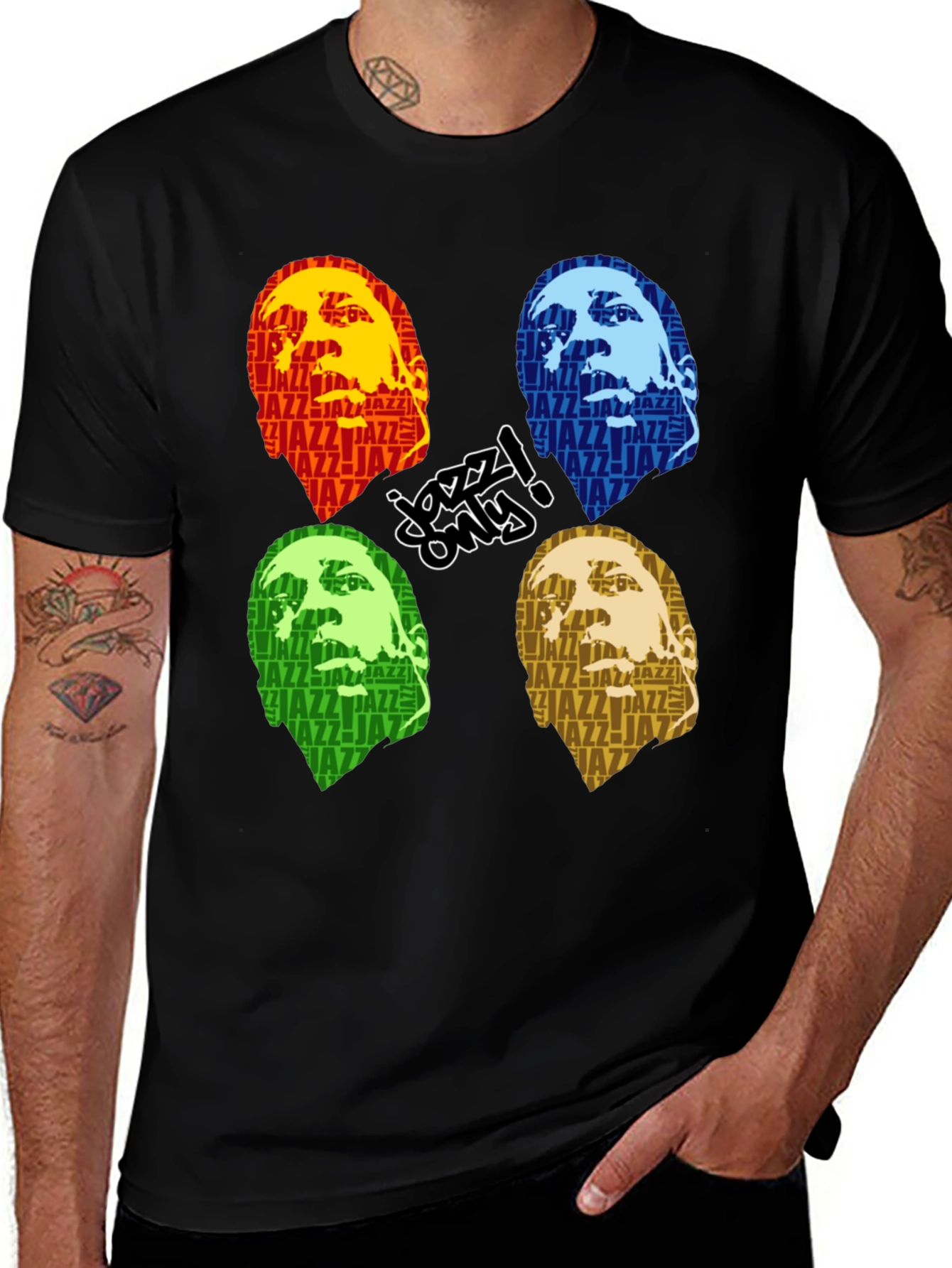 Jazz Legend Pop Art T-Shirt