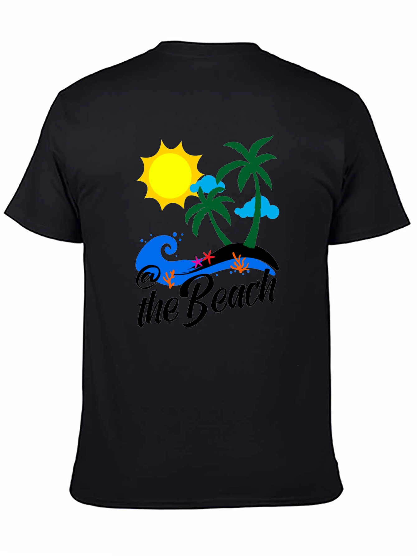Beach T-Shirt Palm Trees Sun