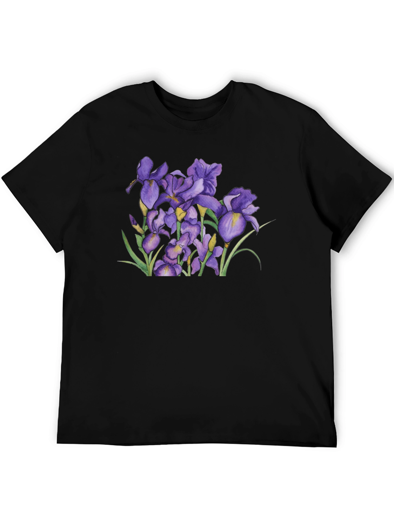 Floral Iris Graphic T-Shirt