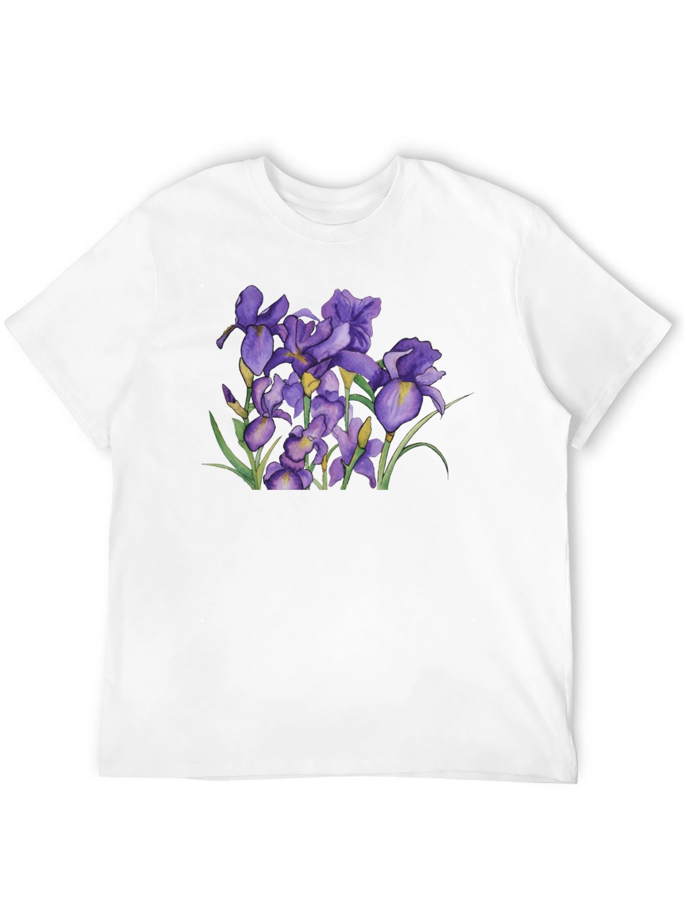Floral Iris Graphic T-Shirt