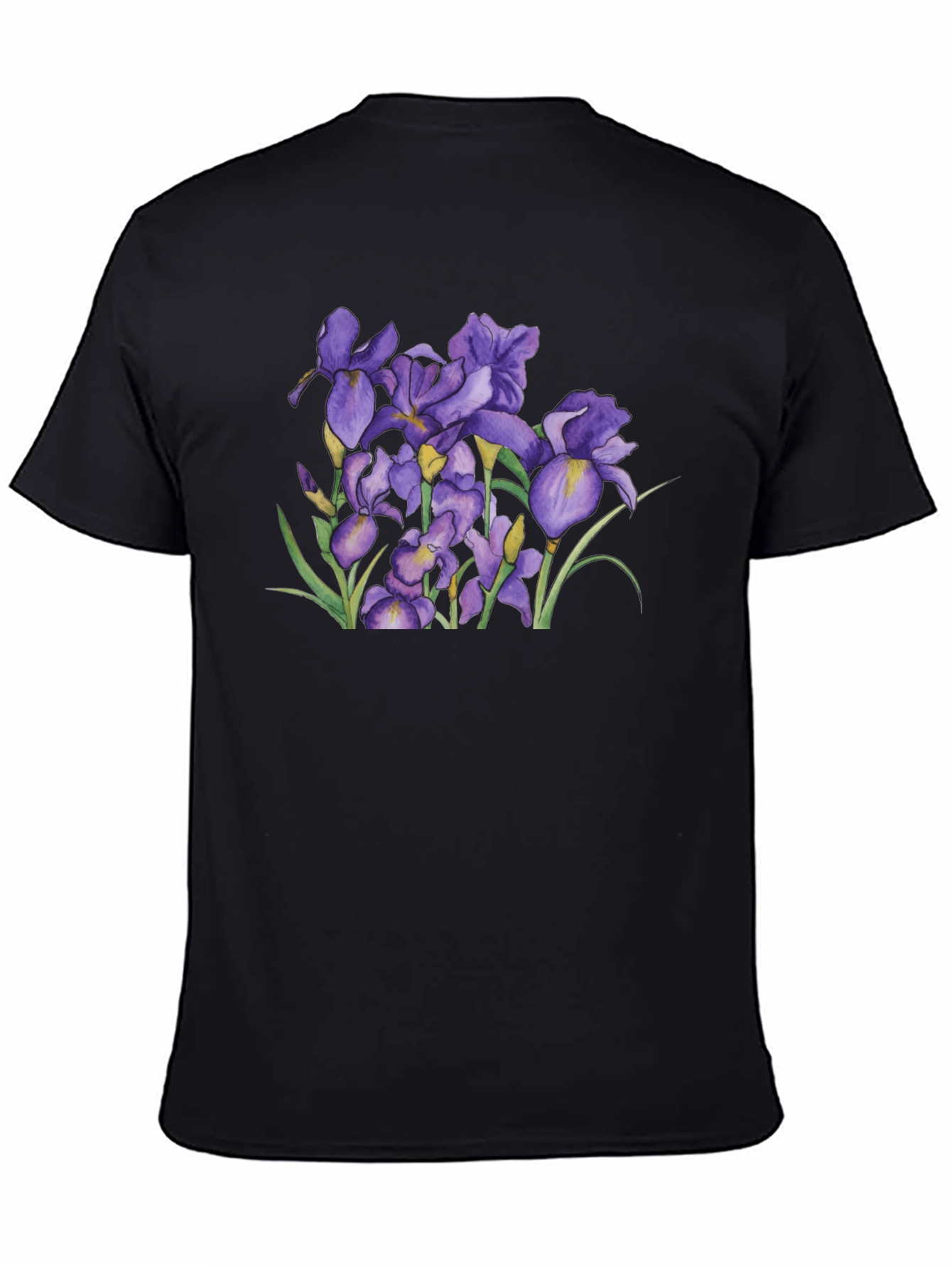 Floral Iris Graphic T-Shirt