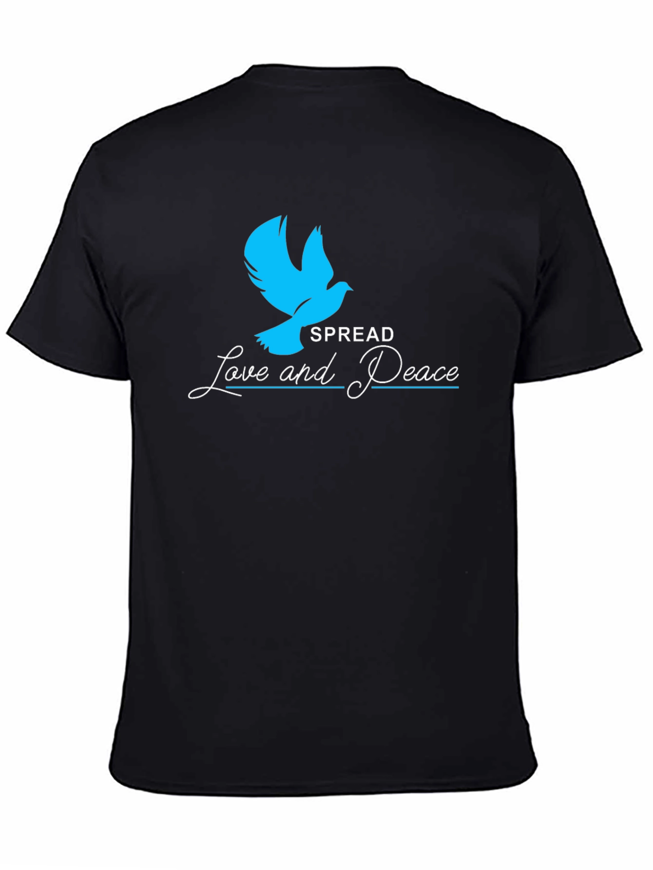 Spread Love and Peace T-Shirt - Dove Graphic Tee