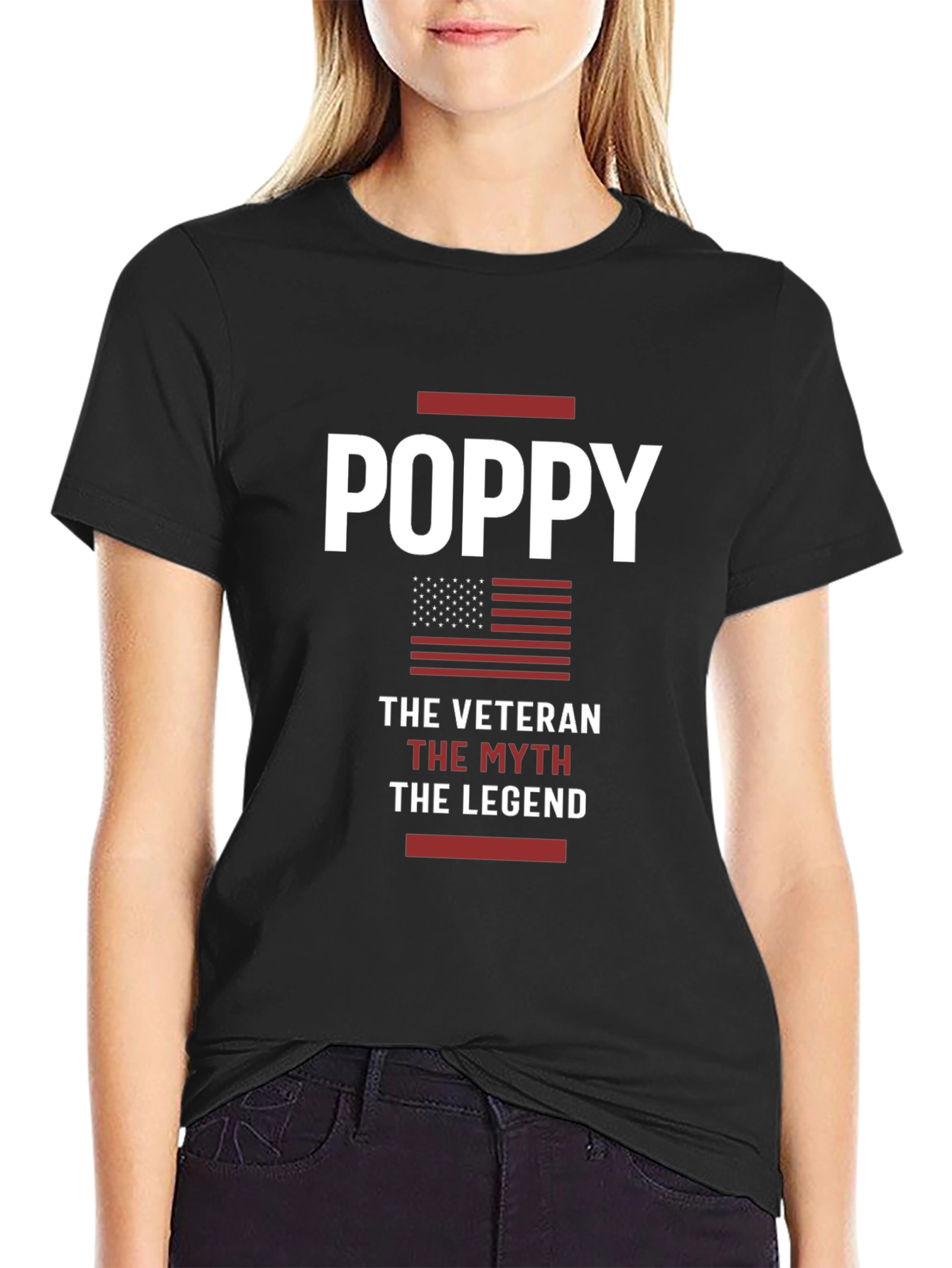 Poppy Veteran Myth Legend T-Shirt
