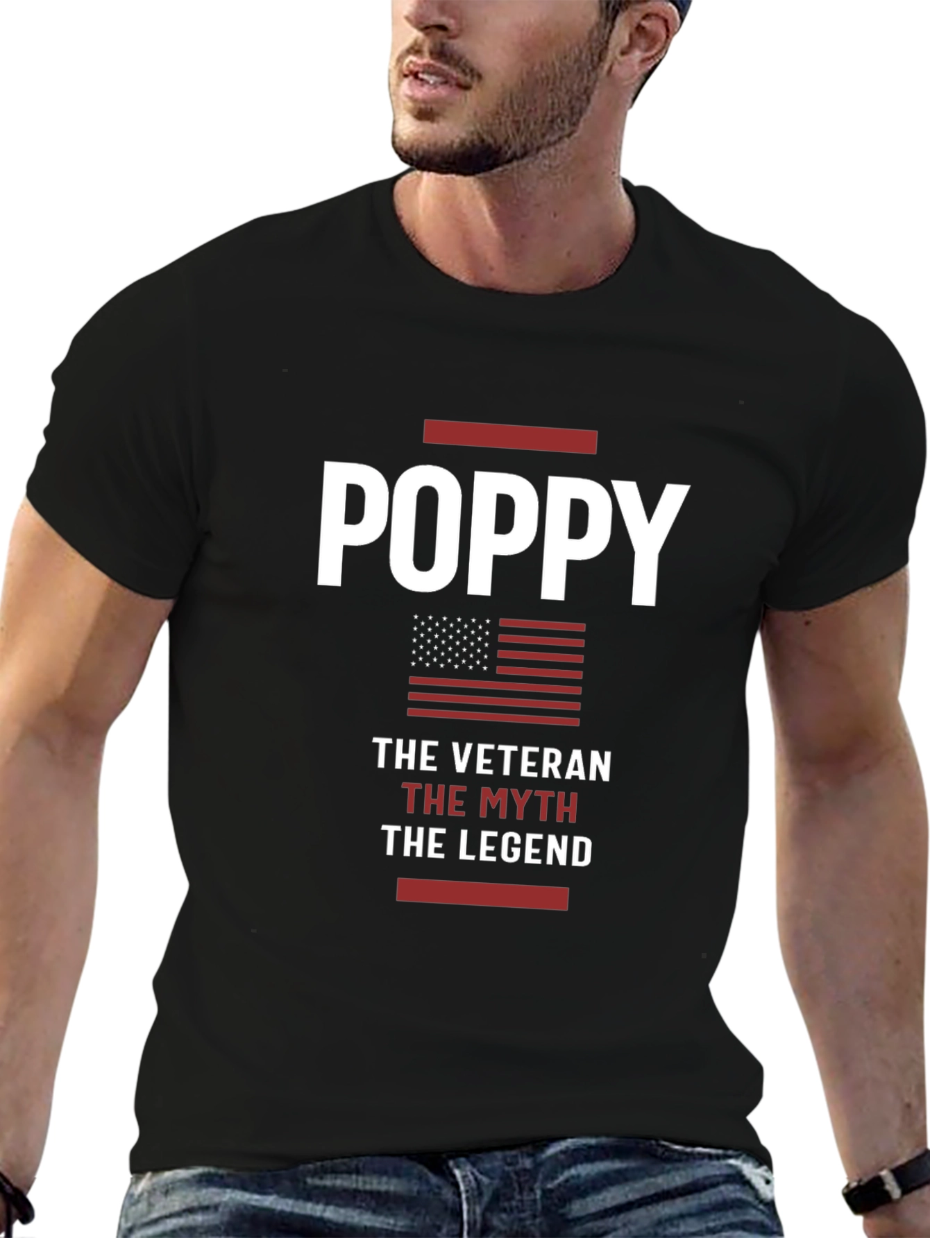 Poppy Veteran Myth Legend T-Shirt