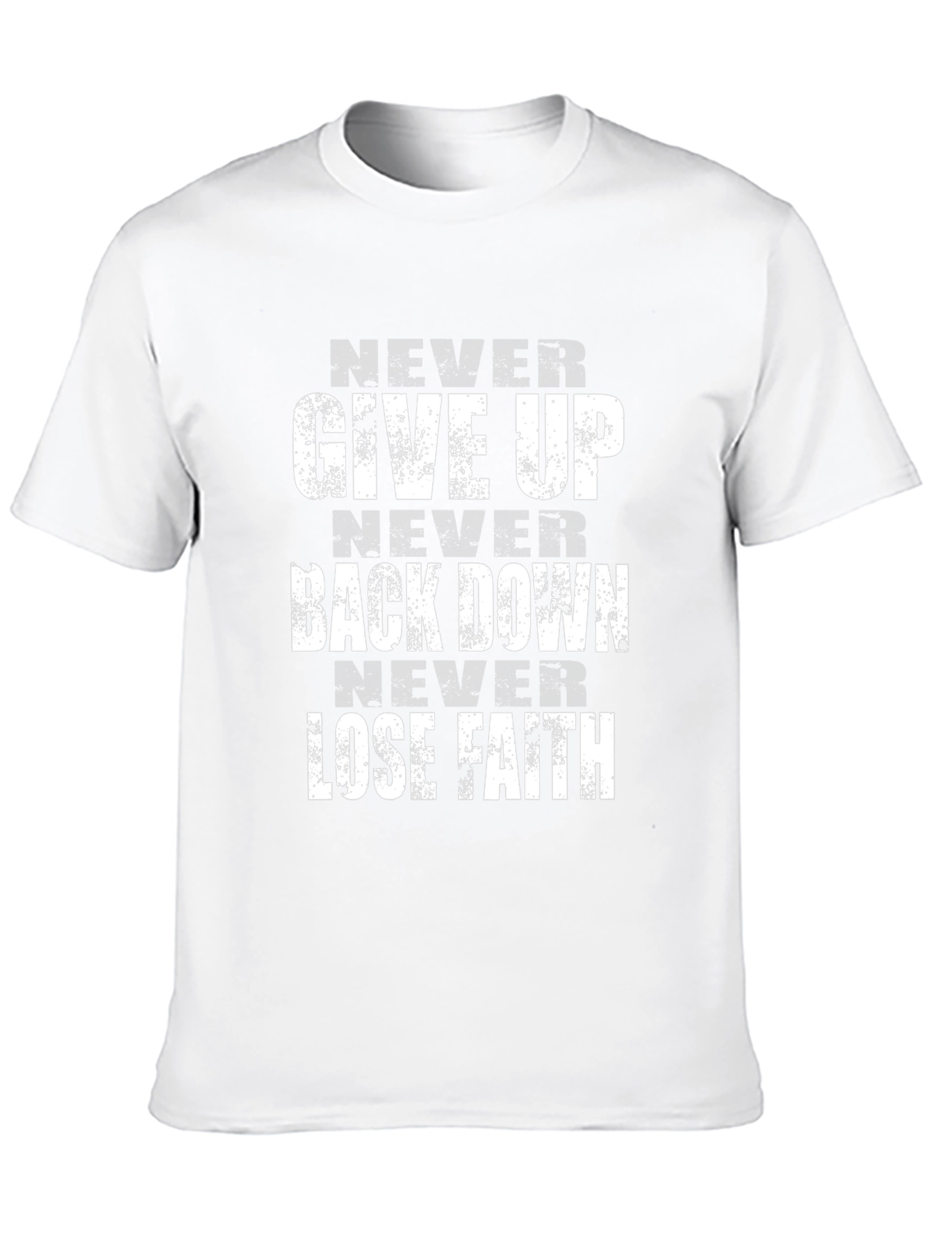 Motivational Never Settle Black Graphic Tee