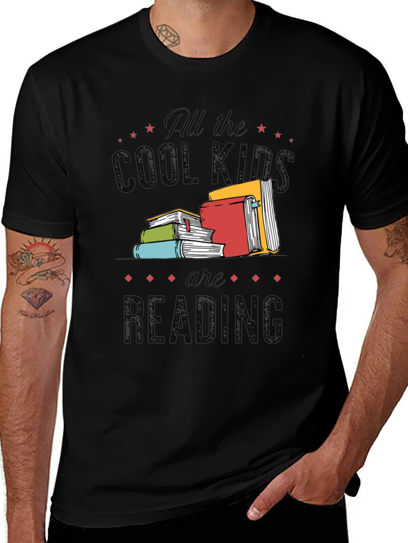 Cool Kids Reading T-Shirt