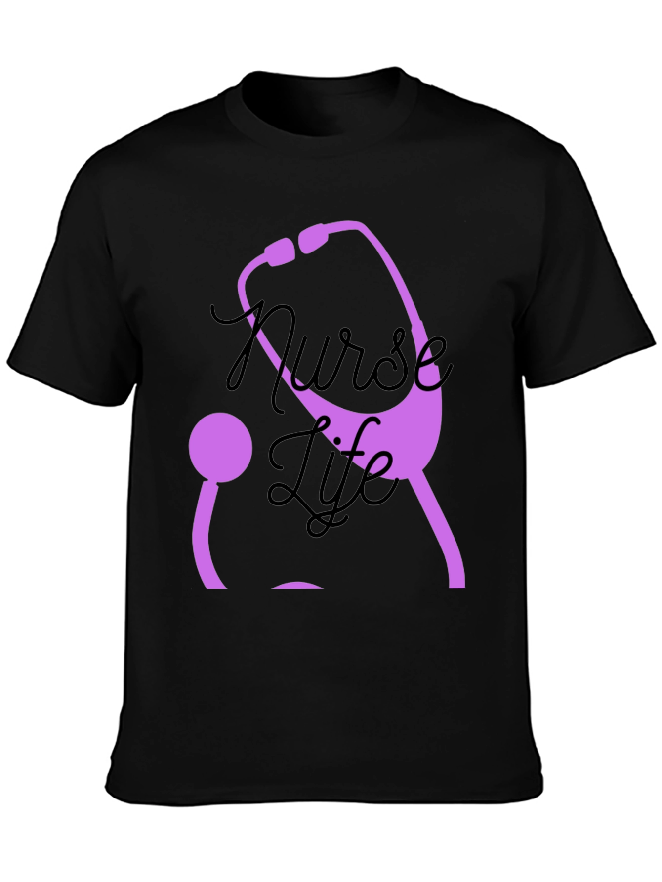 Nurse Life Stethoscope Graphic Tee