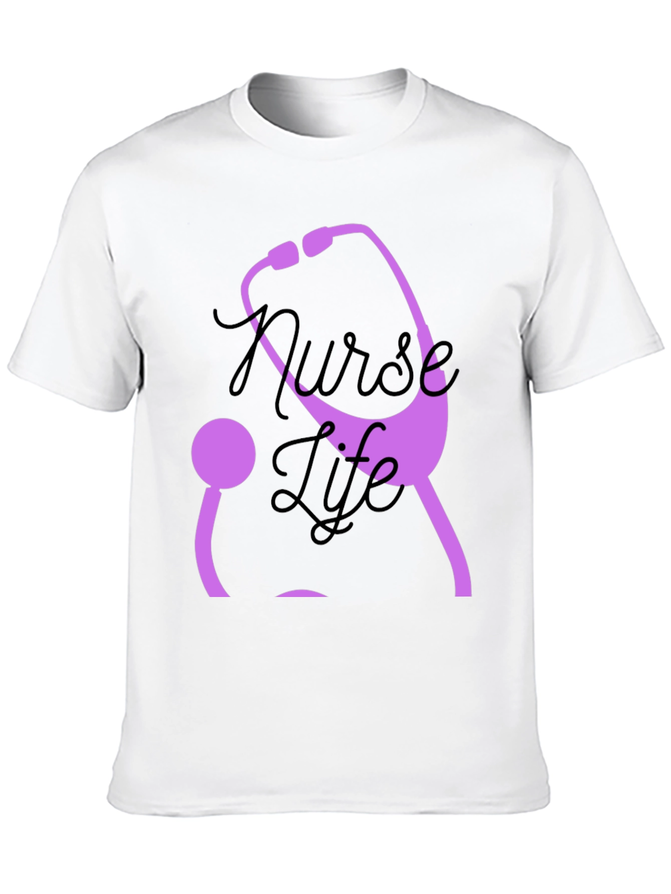Nurse Life Stethoscope Graphic Tee