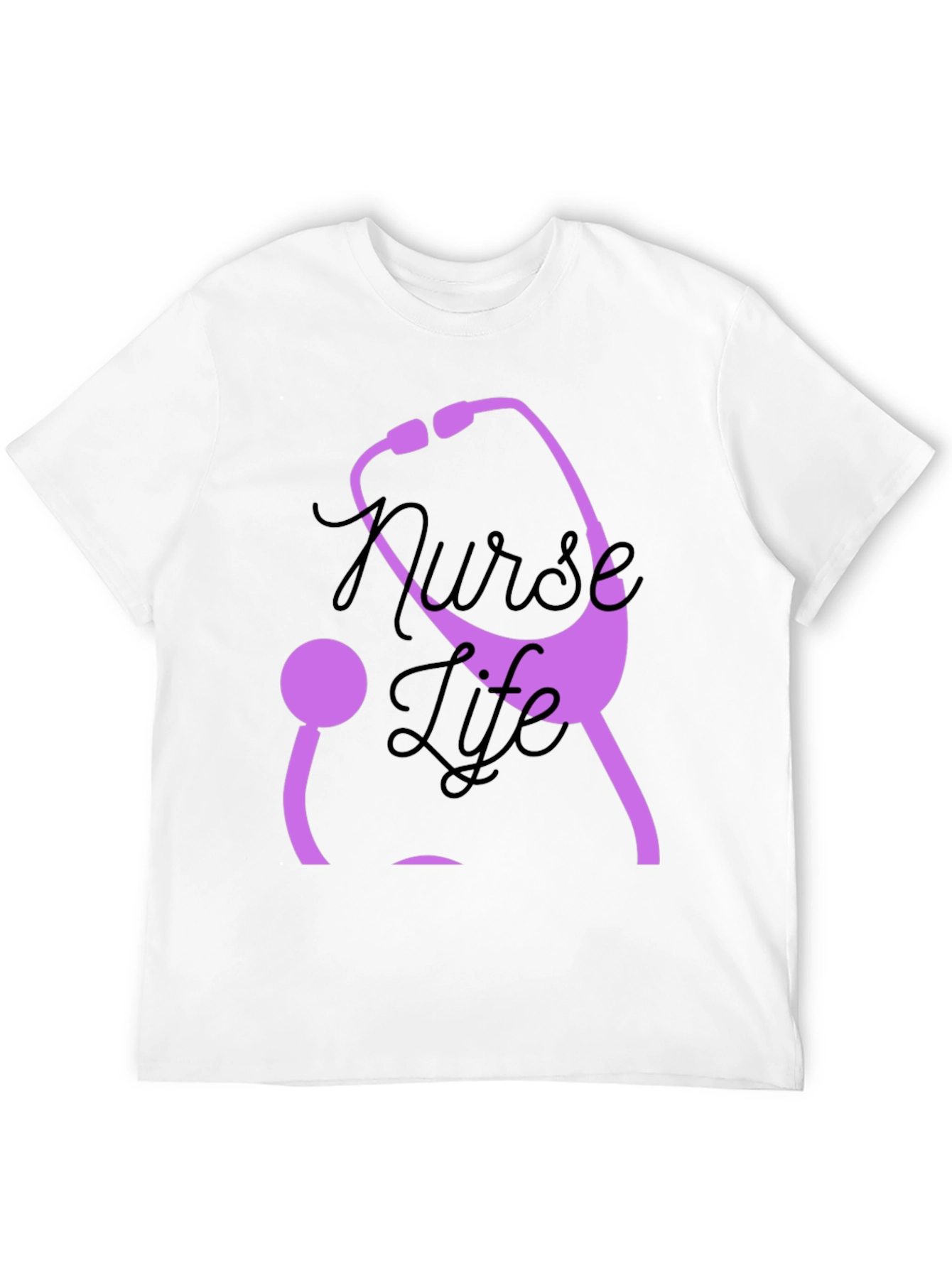 Nurse Life Stethoscope Graphic Tee