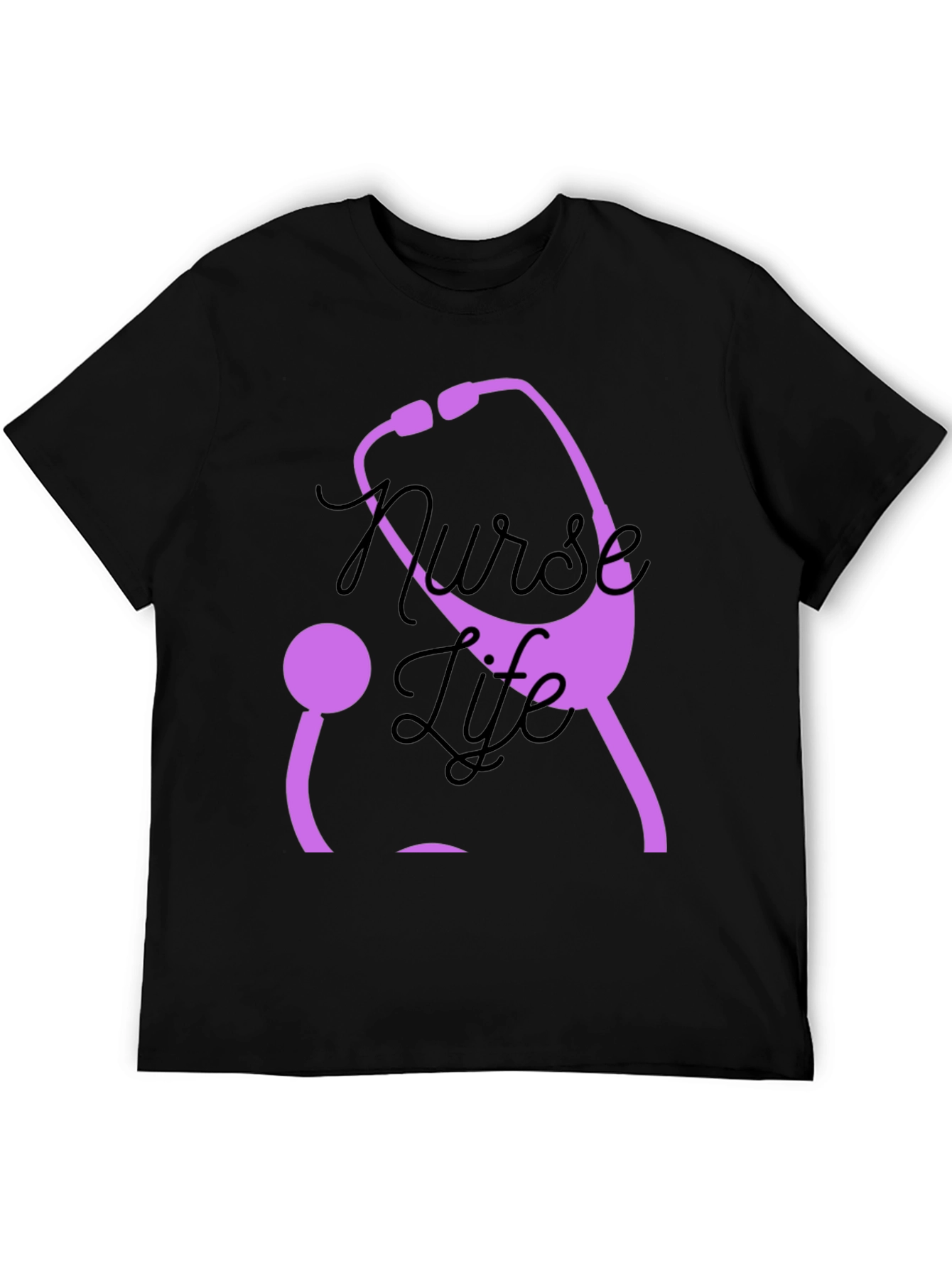 Nurse Life Stethoscope Graphic Tee