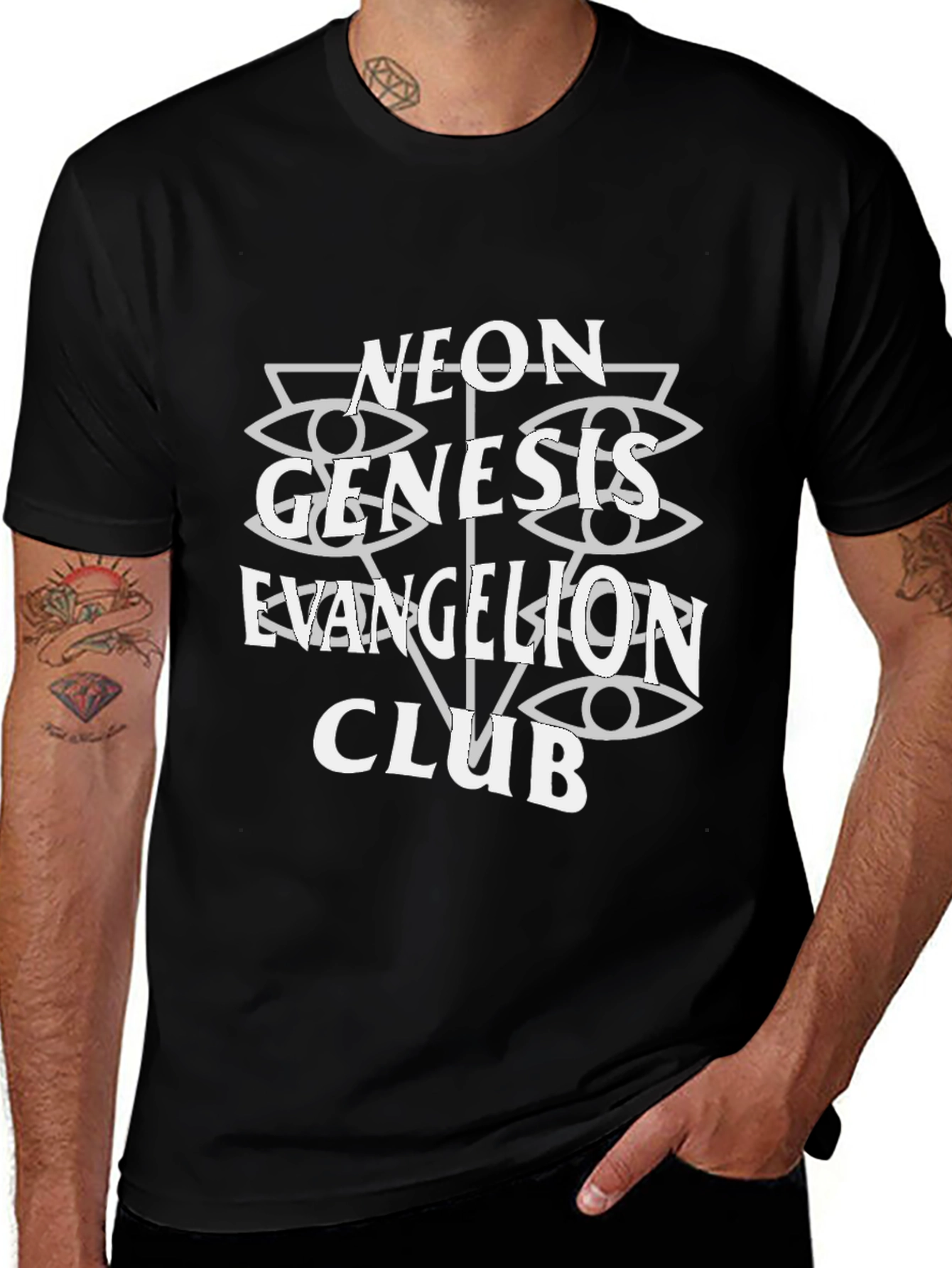Neon Genesis Evangelion Club T-Shirt