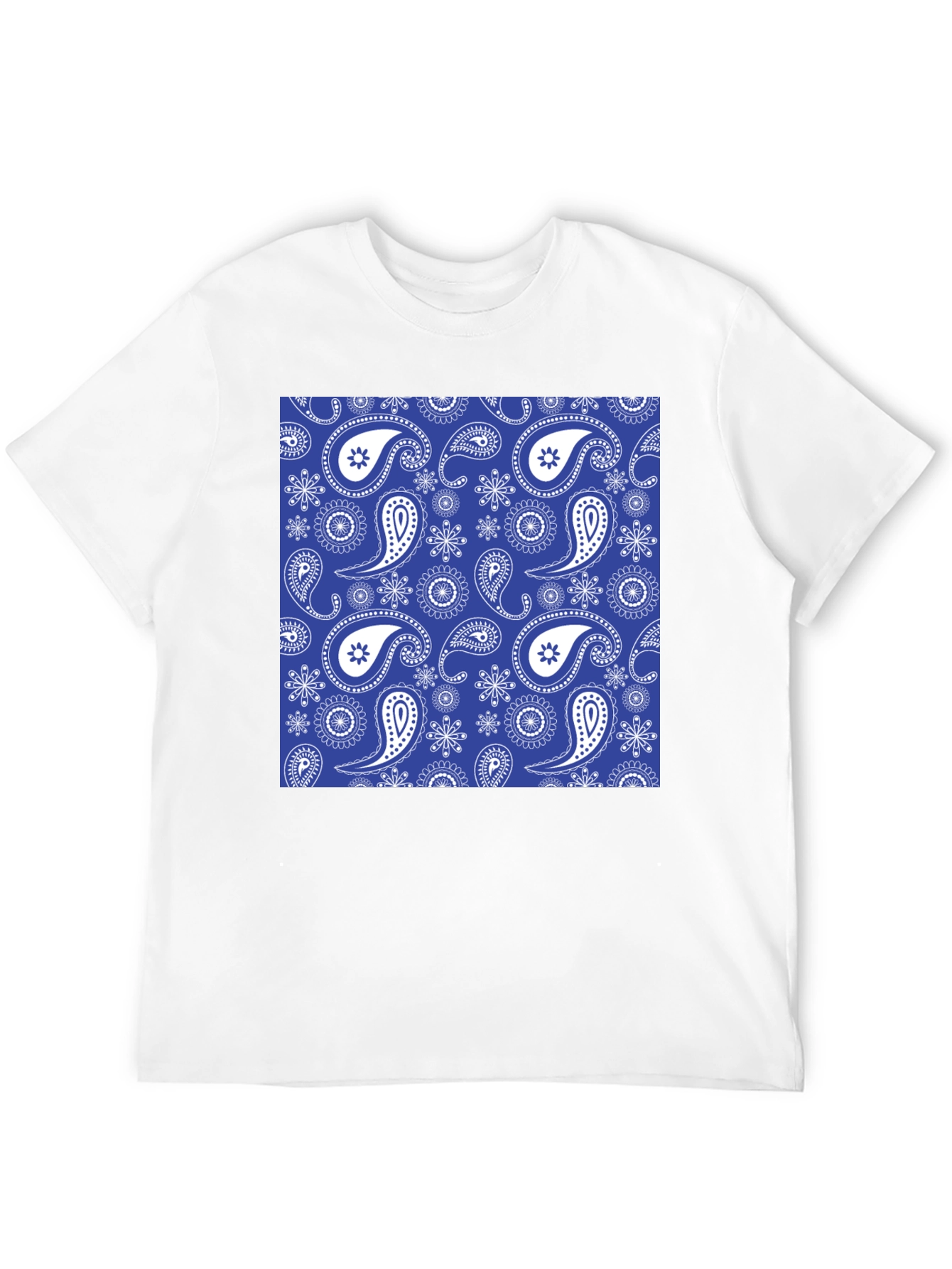 Paisley Patterned T-Shirt
